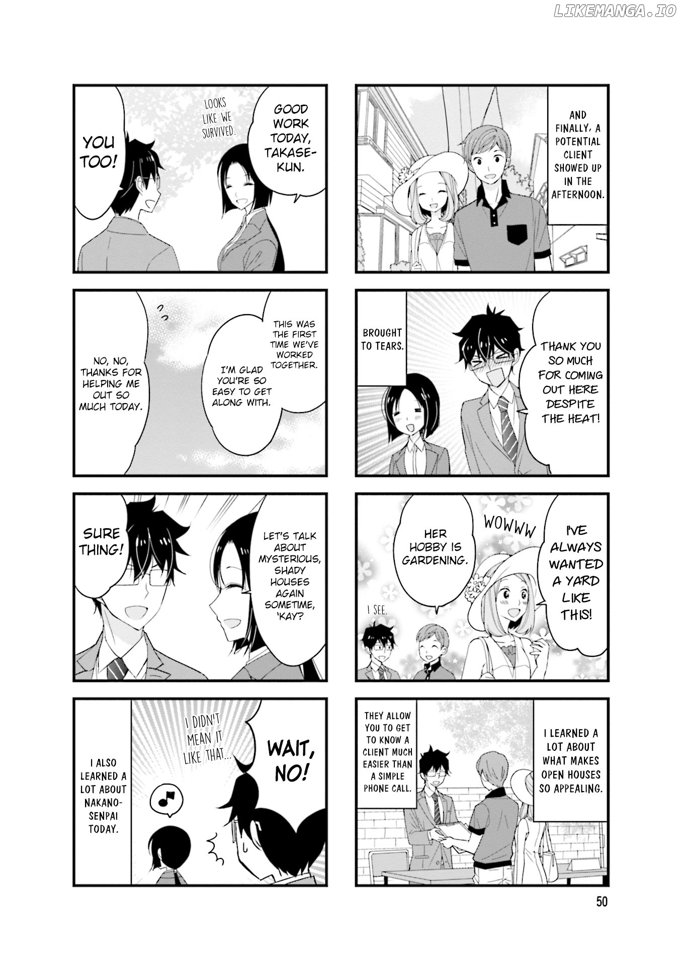 my Short Senpai is Way Too Cute chapter 21 - page 9