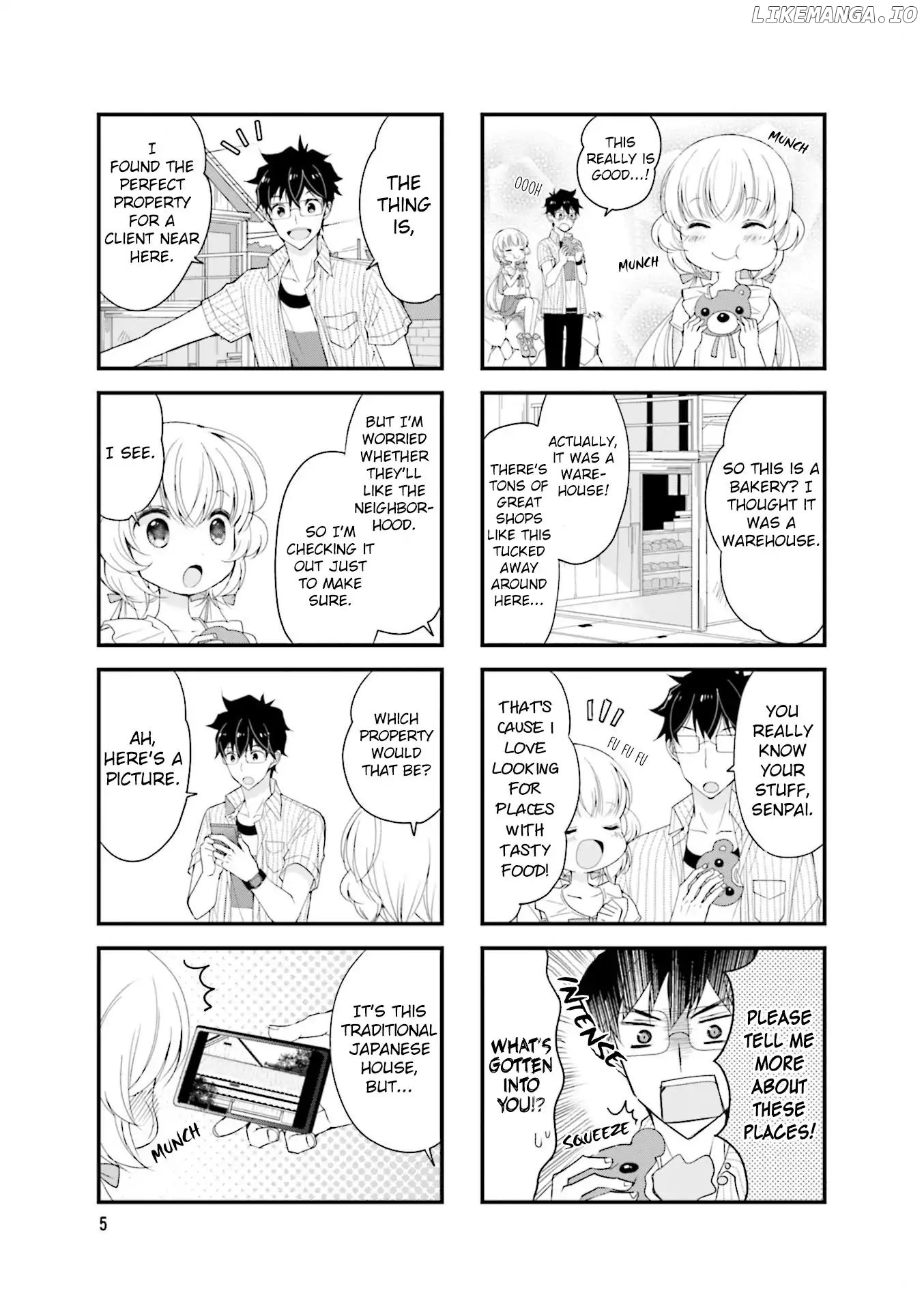 my Short Senpai is Way Too Cute chapter 16 - page 4