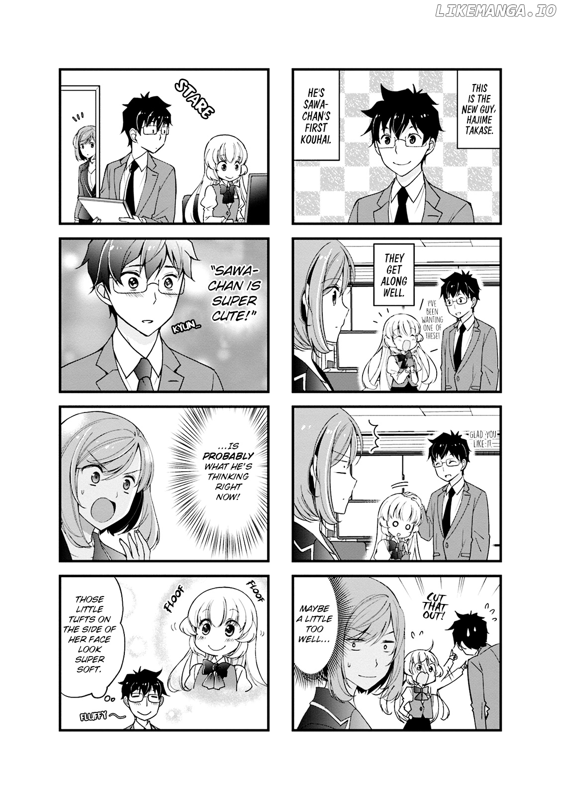 my Short Senpai is Way Too Cute chapter 11 - page 4