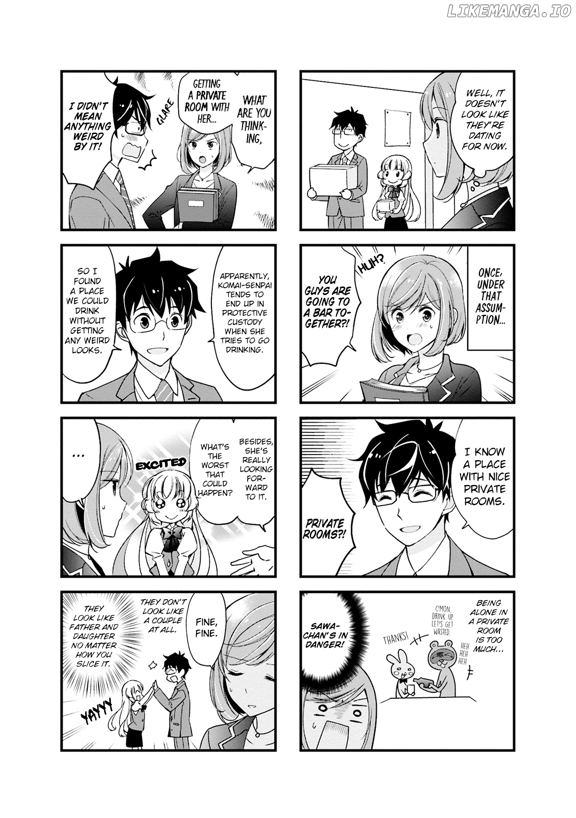 my Short Senpai is Way Too Cute chapter 11 - page 6