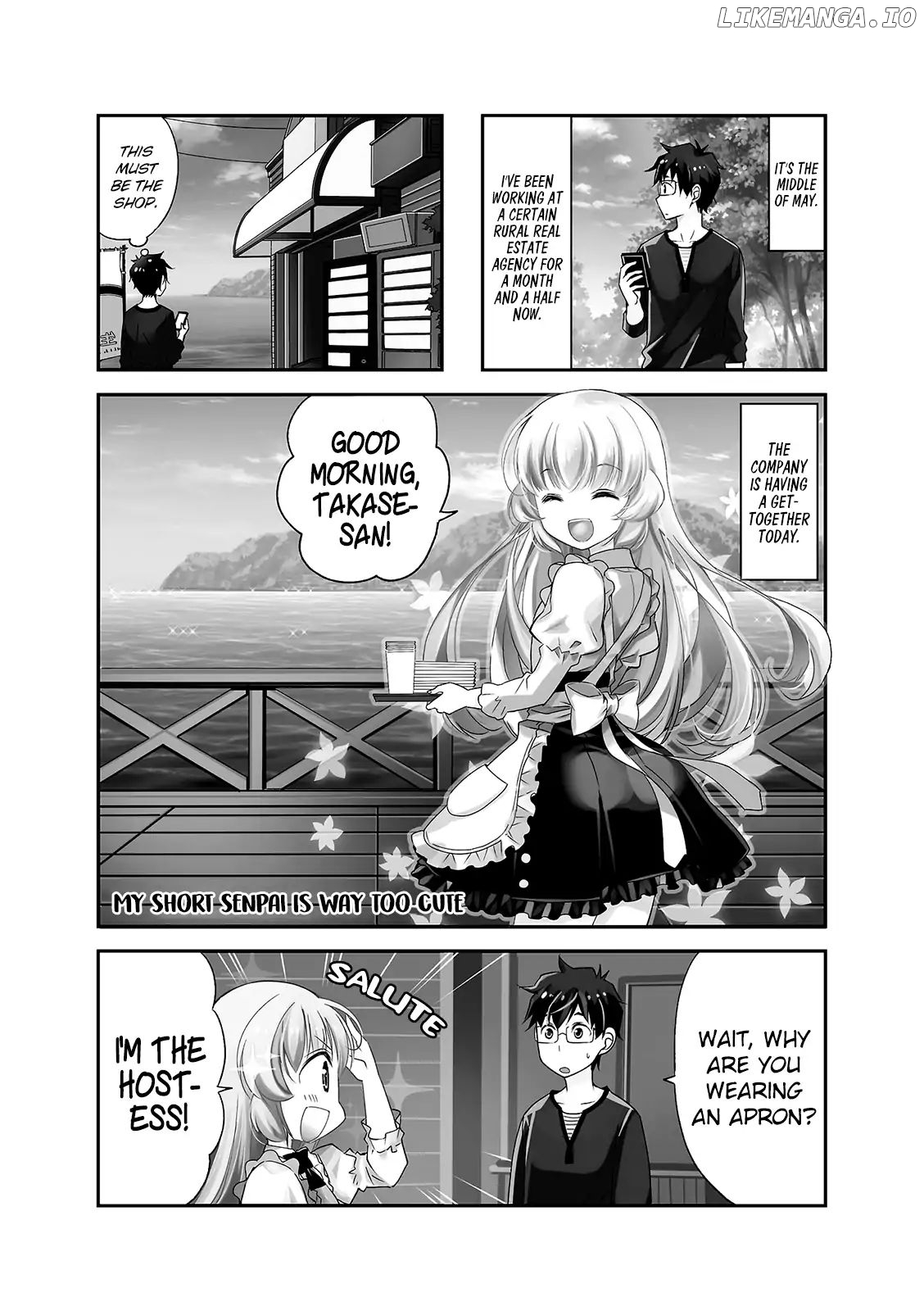 my Short Senpai is Way Too Cute chapter 9 - page 2