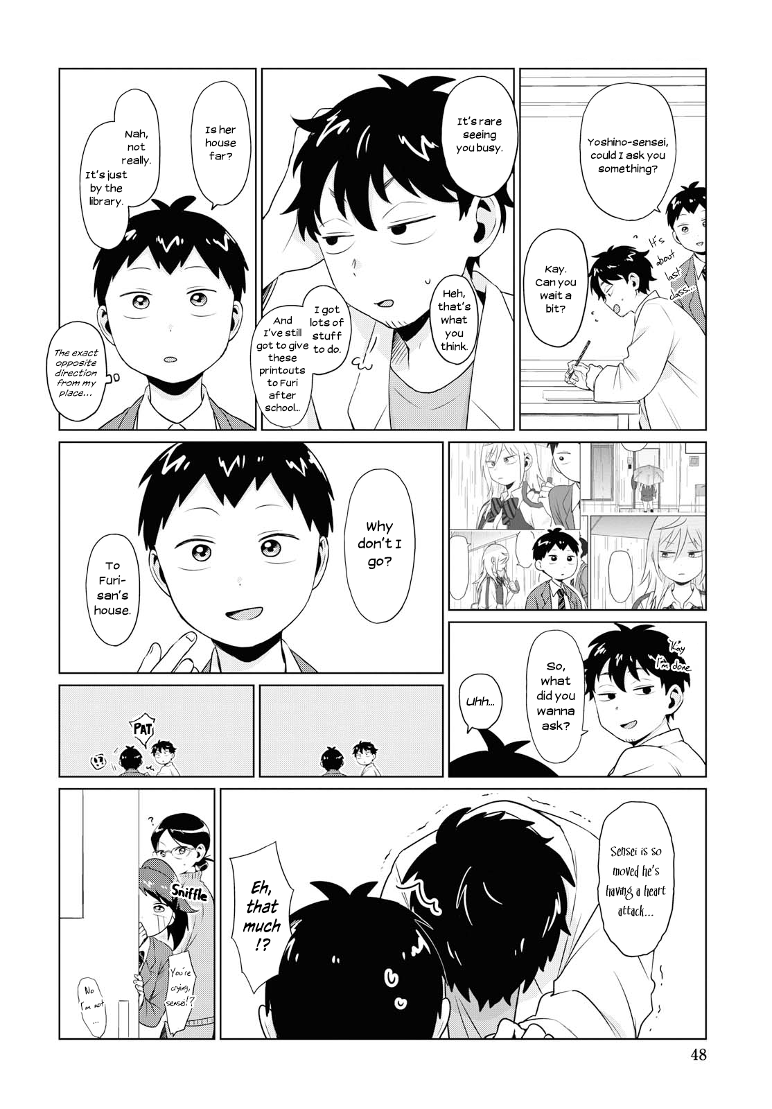 Tonari No Furi-San Ga Tonikaku Kowai chapter 8 - page 4