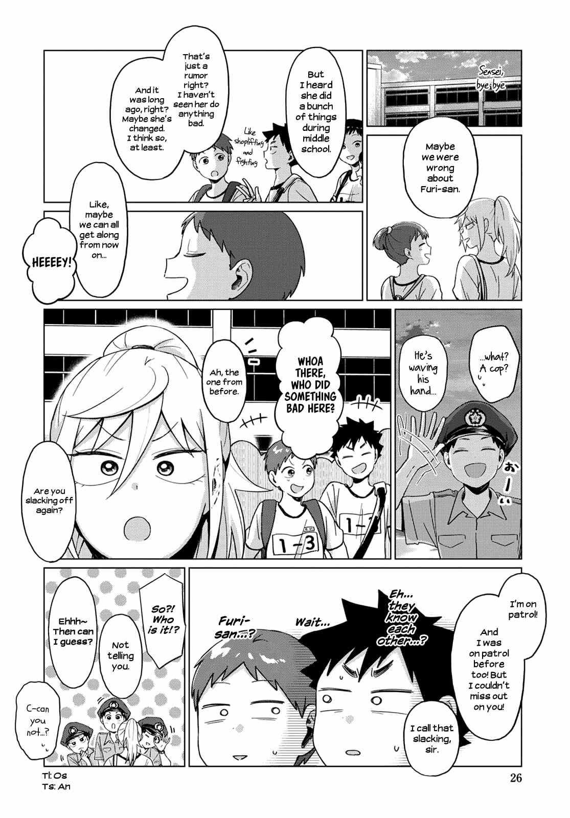 Tonari No Furi-San Ga Tonikaku Kowai chapter 21 - page 14