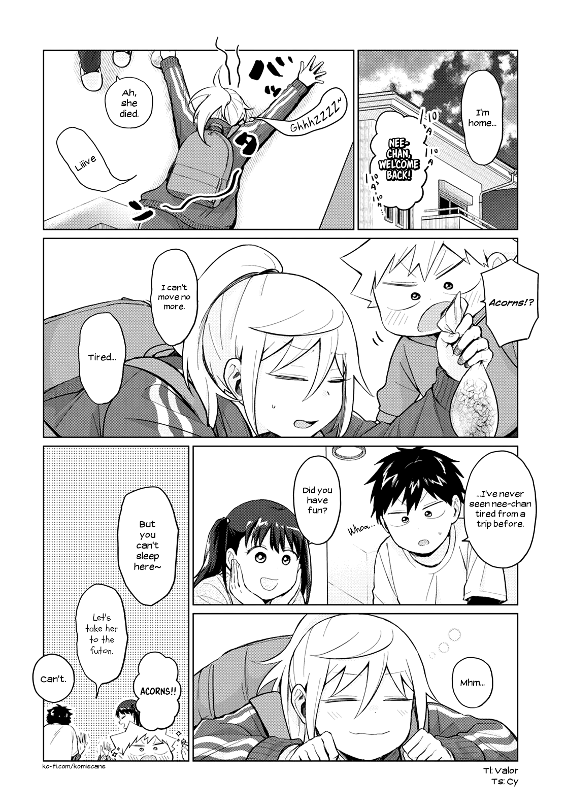 Tonari No Furi-San Ga Tonikaku Kowai chapter 23 - page 14