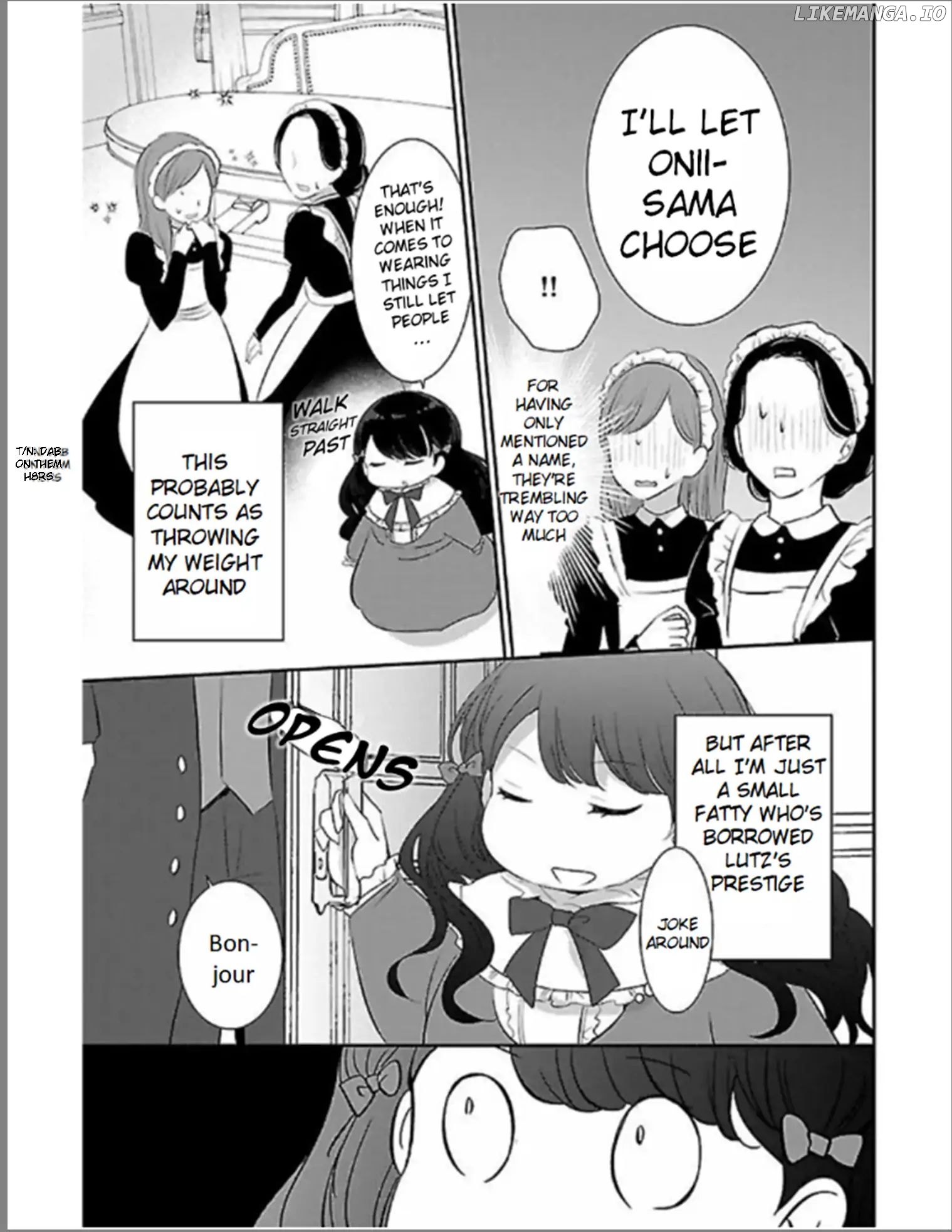 Tensei Saki ga Shoujo Manga no Shiro Buta Reijou datta chapter 3.3 - page 4