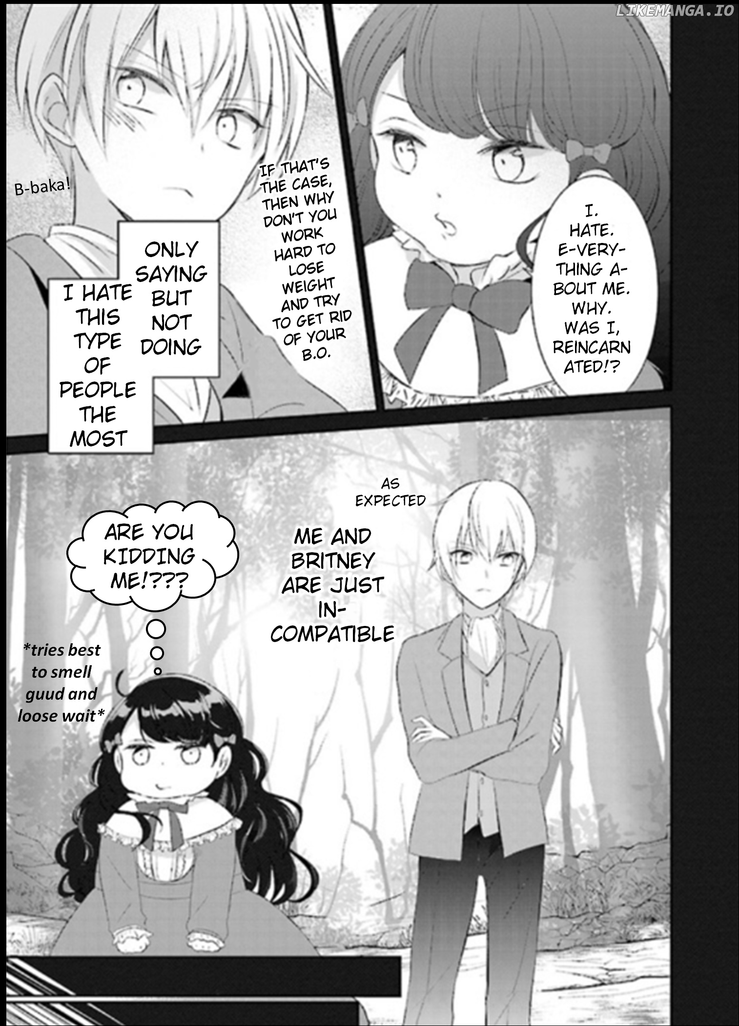 Tensei Saki ga Shoujo Manga no Shiro Buta Reijou datta chapter 2.3 - page 11