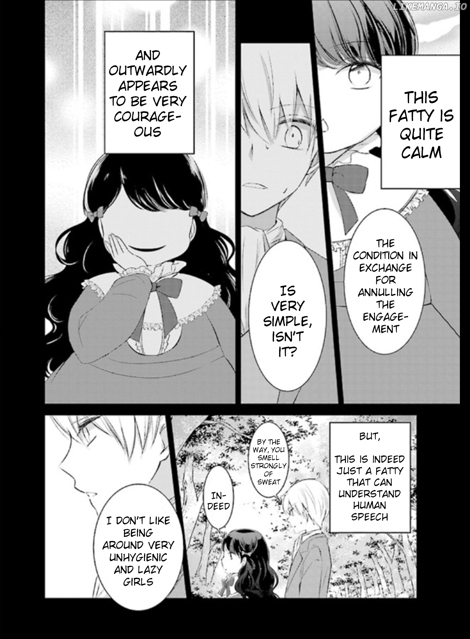 Tensei Saki ga Shoujo Manga no Shiro Buta Reijou datta chapter 2.3 - page 5