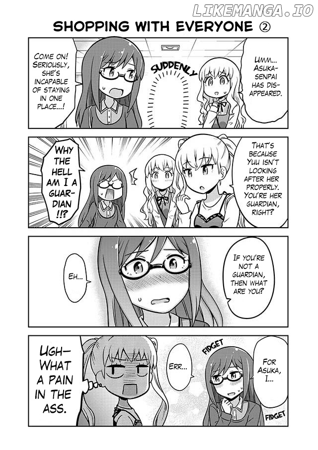 Akanesasu Shoujo 4koma Parallel chapter 4 - page 7