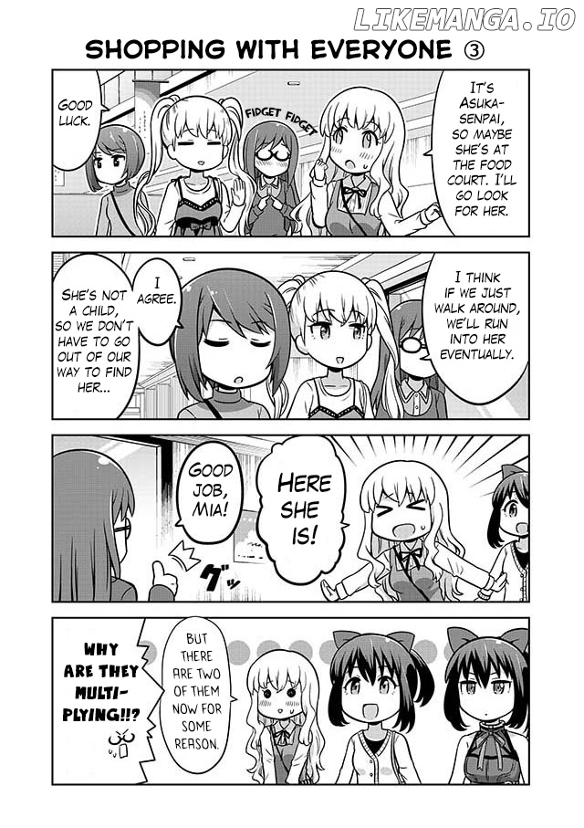 Akanesasu Shoujo 4koma Parallel chapter 4 - page 8