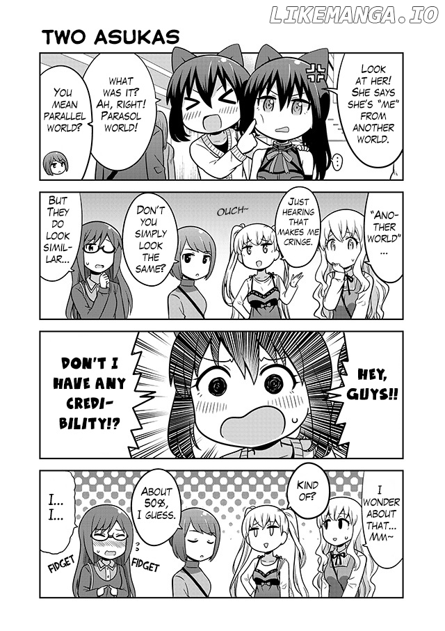 Akanesasu Shoujo 4koma Parallel chapter 4 - page 9