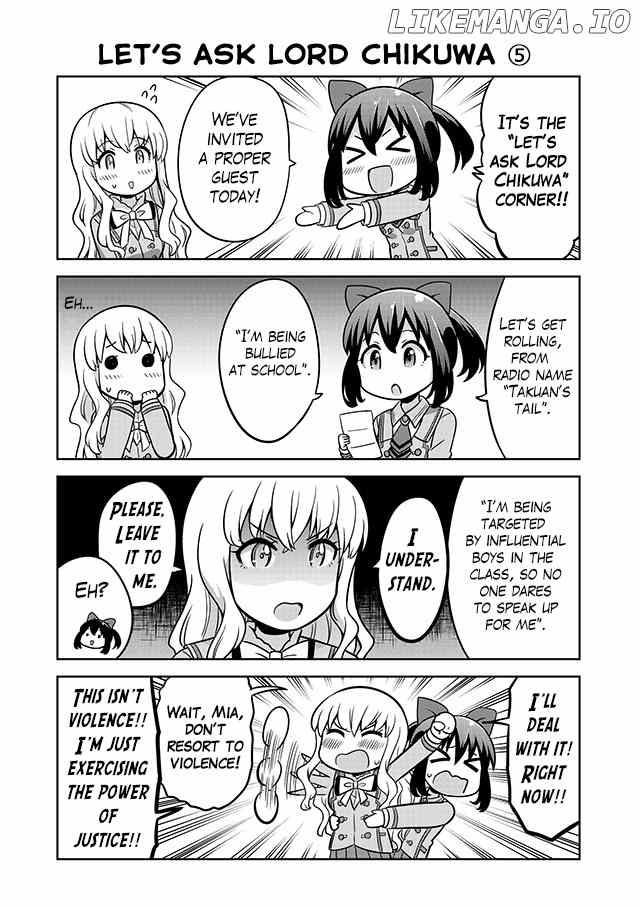 Akanesasu Shoujo 4koma Parallel chapter 5 - page 3