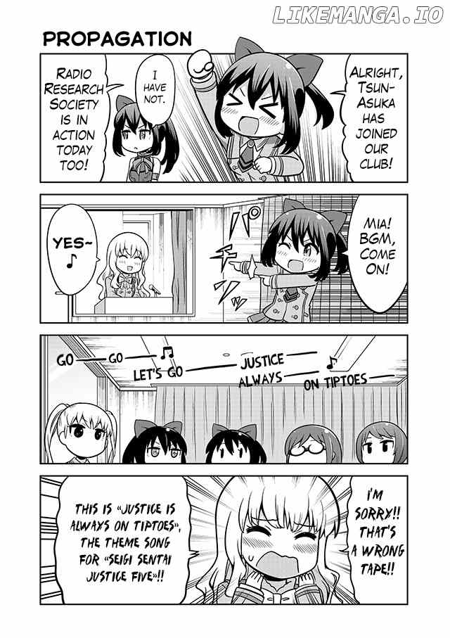 Akanesasu Shoujo 4koma Parallel chapter 5 - page 5