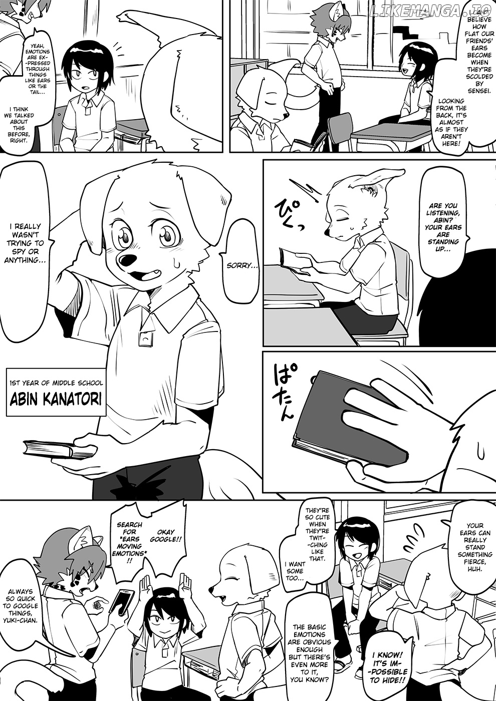 Kemono-Human School chapter 55 - page 1