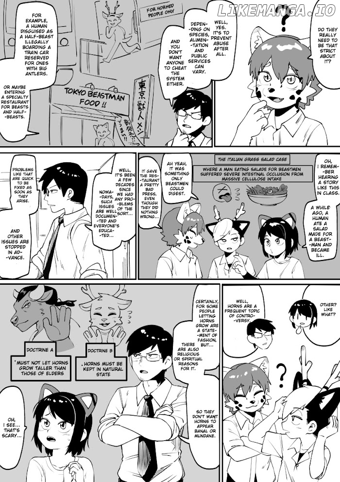 Kemono-Human School chapter 66 - page 3