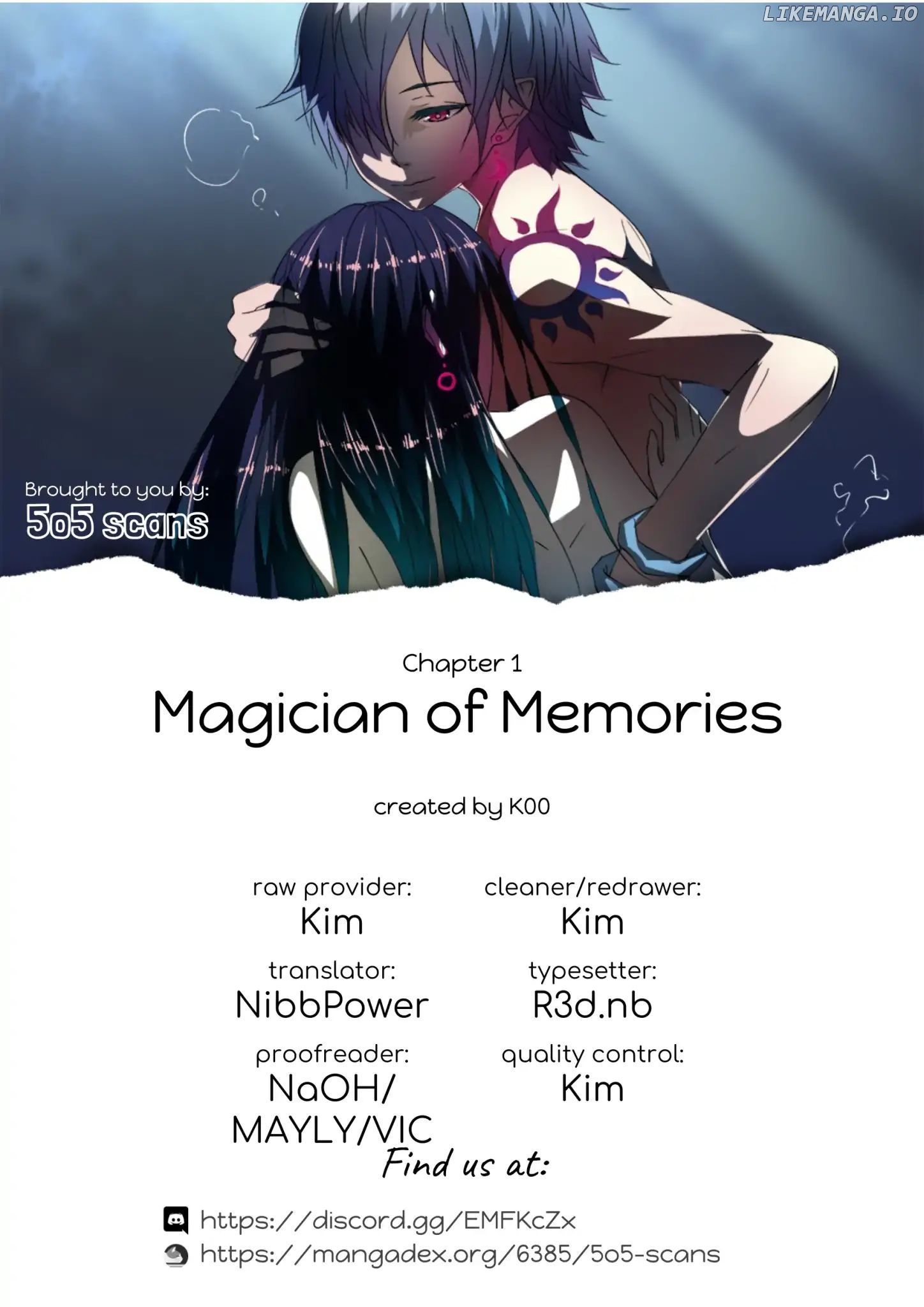 Magician Of Memories chapter 1 - page 1