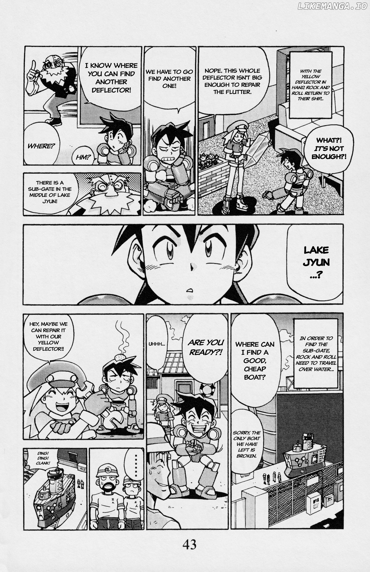 Rockman Dash chapter 2 - page 9