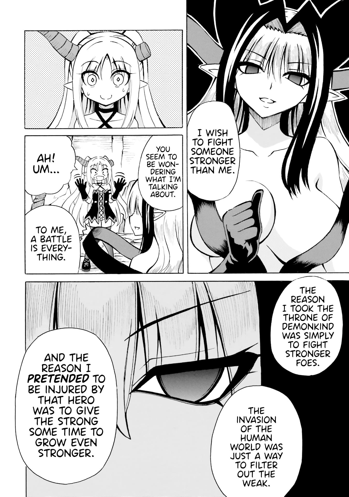 Belial-sama wa Shitennou no Naka demo xx chapter 18 - page 10