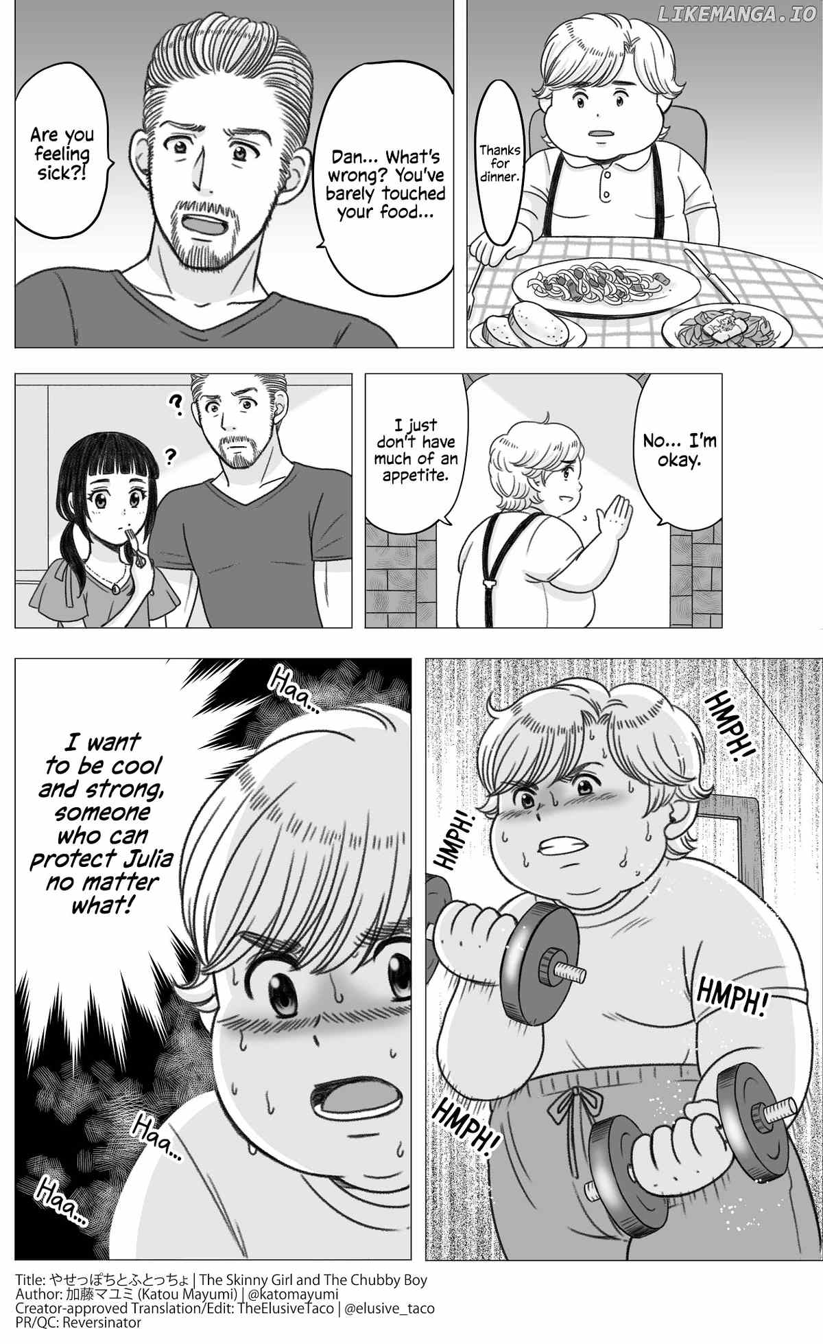 The Skinny Girl and The Chubby Boy chapter 17 - page 2