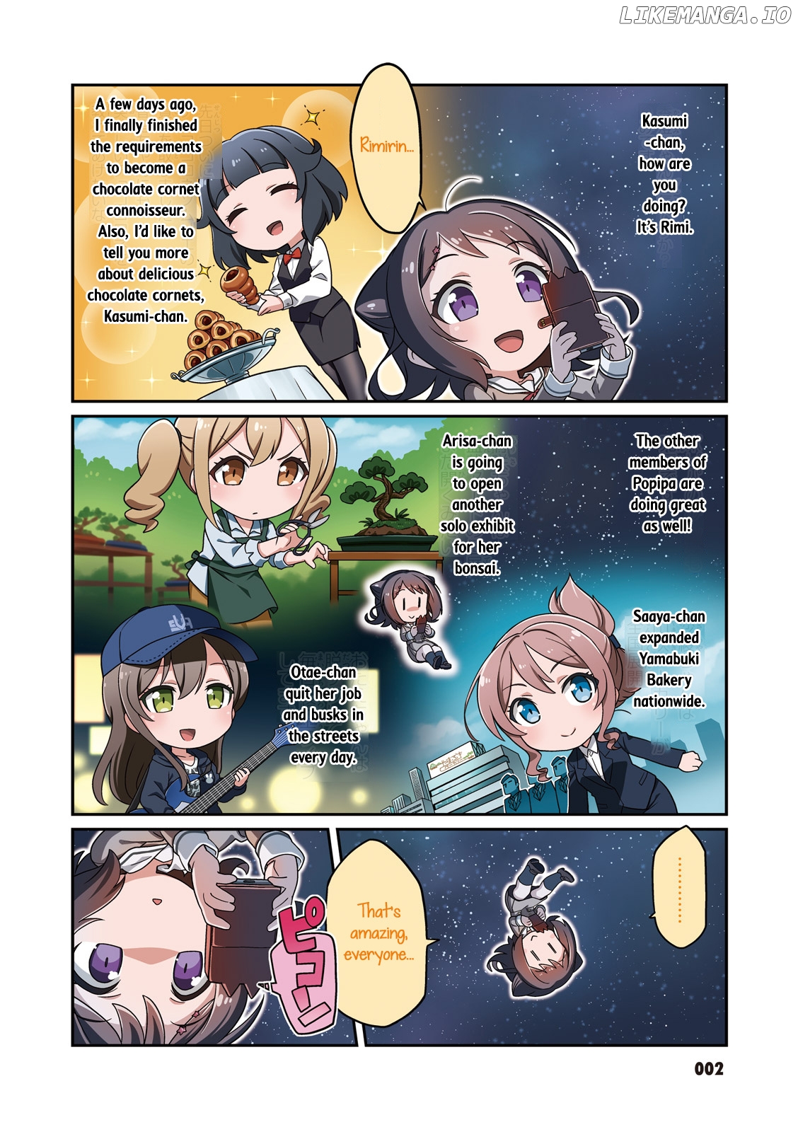 BanG Dream! Girls Band Party!☆PICO Comic Anthology chapter 1 - page 2