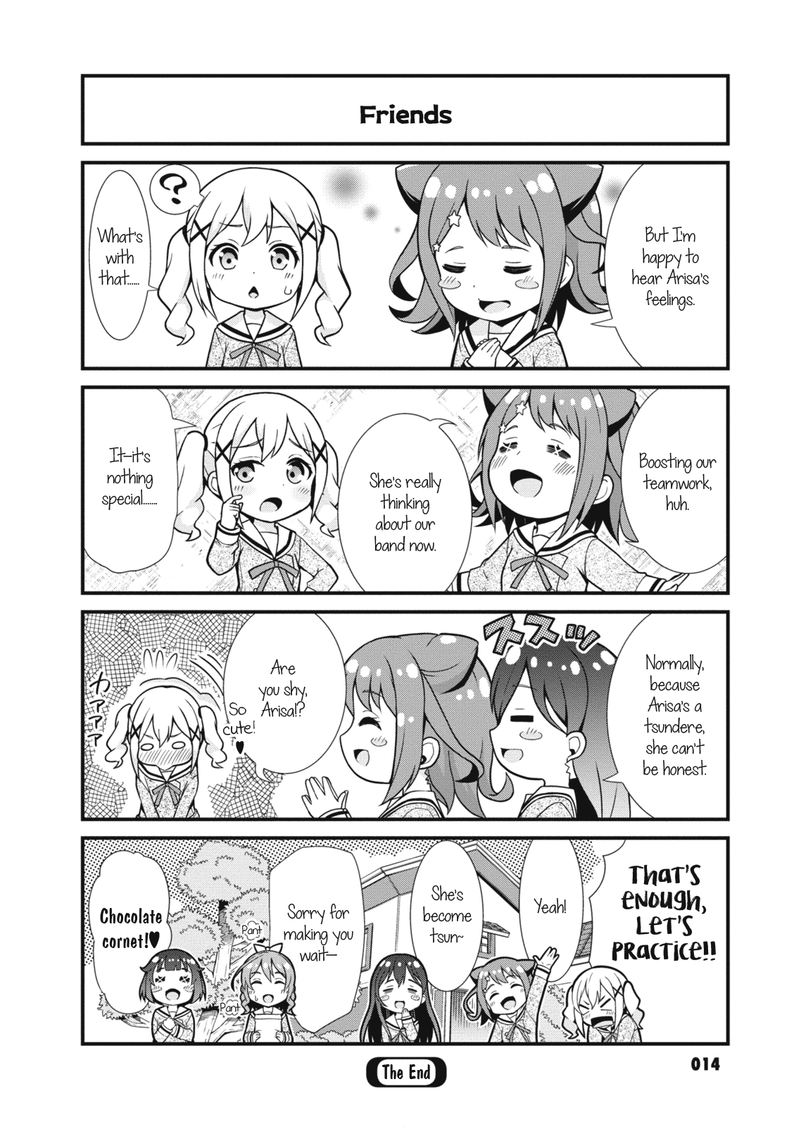 BanG Dream! Girls Band Party!☆PICO Comic Anthology chapter 2 - page 10