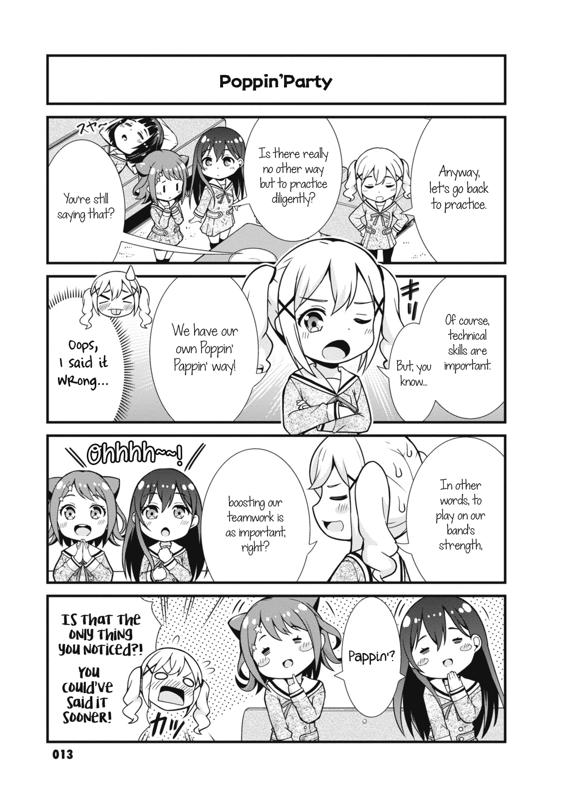 BanG Dream! Girls Band Party!☆PICO Comic Anthology chapter 2 - page 9