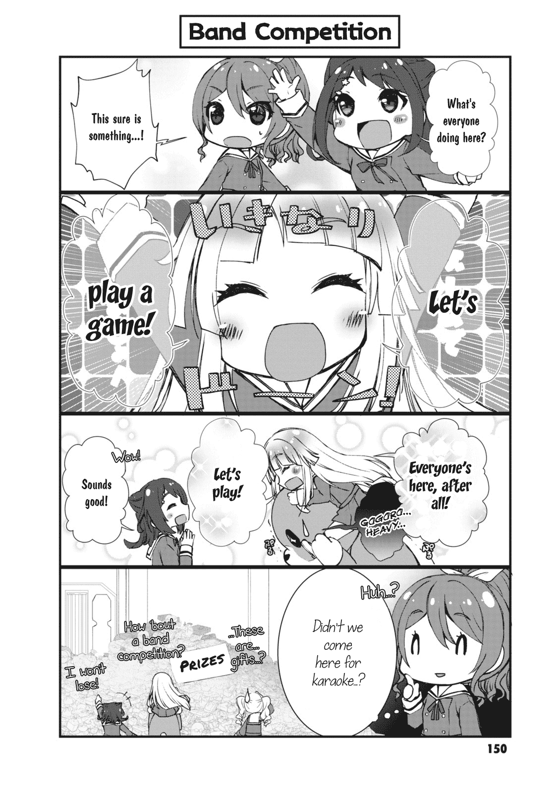 BanG Dream! Girls Band Party!☆PICO Comic Anthology chapter 18 - page 3