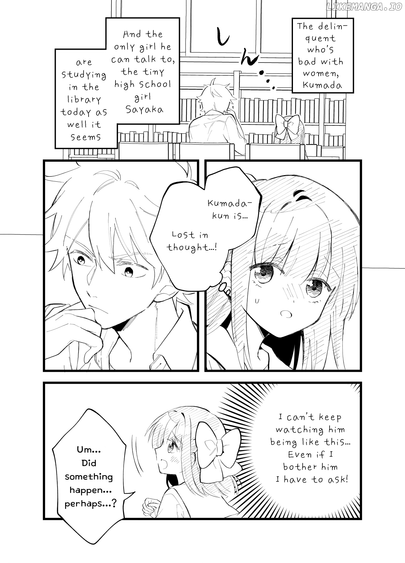 Tale of a Girl and a Delinquent Who's Bad with Women chapter 20 - page 1