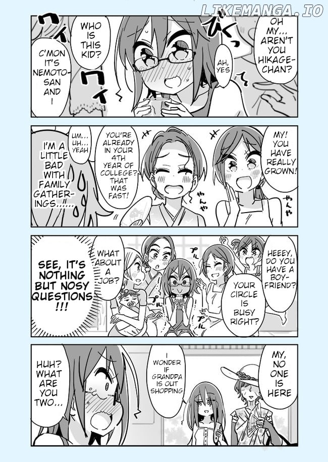 Social Anxiety Vs Yuri chapter 43 - page 1