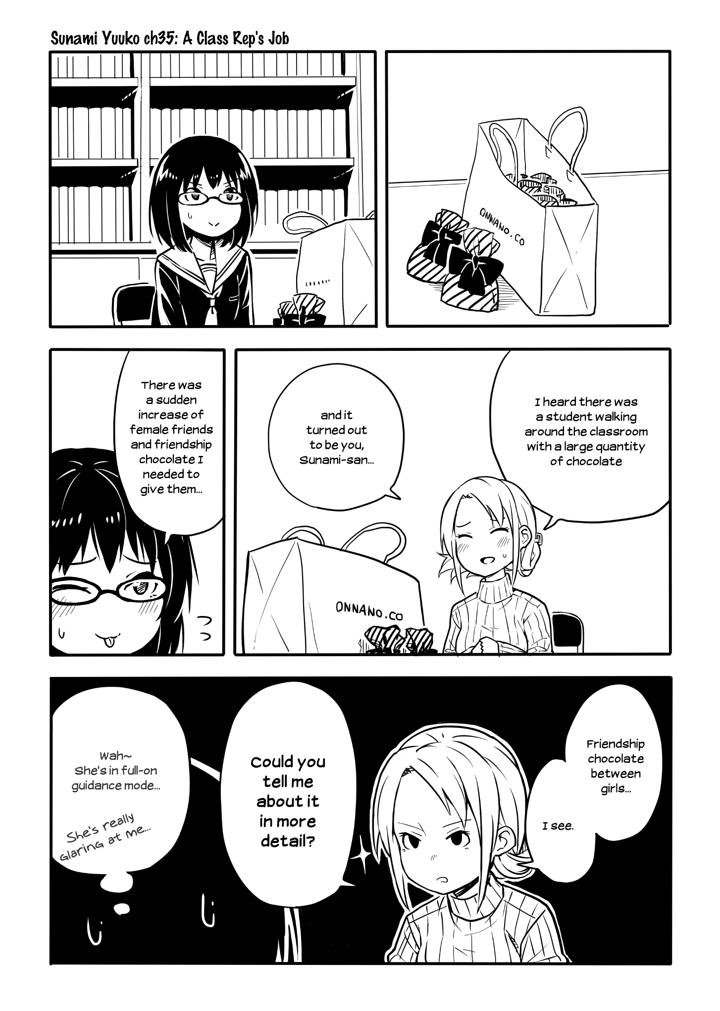 Sunami Yuuko And The Yuri People chapter 35 - page 1