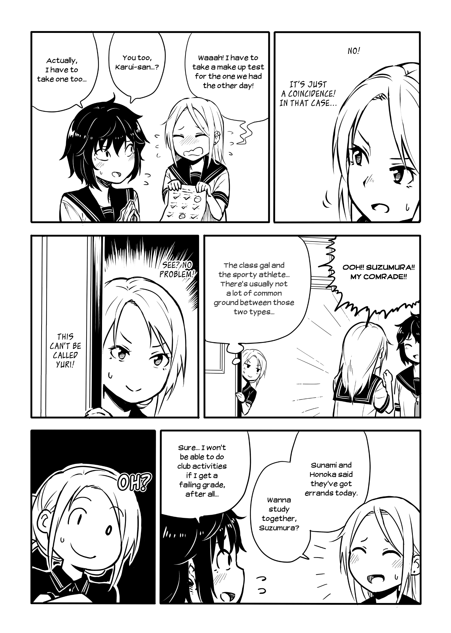 Sunami Yuuko And The Yuri People chapter 39 - page 3