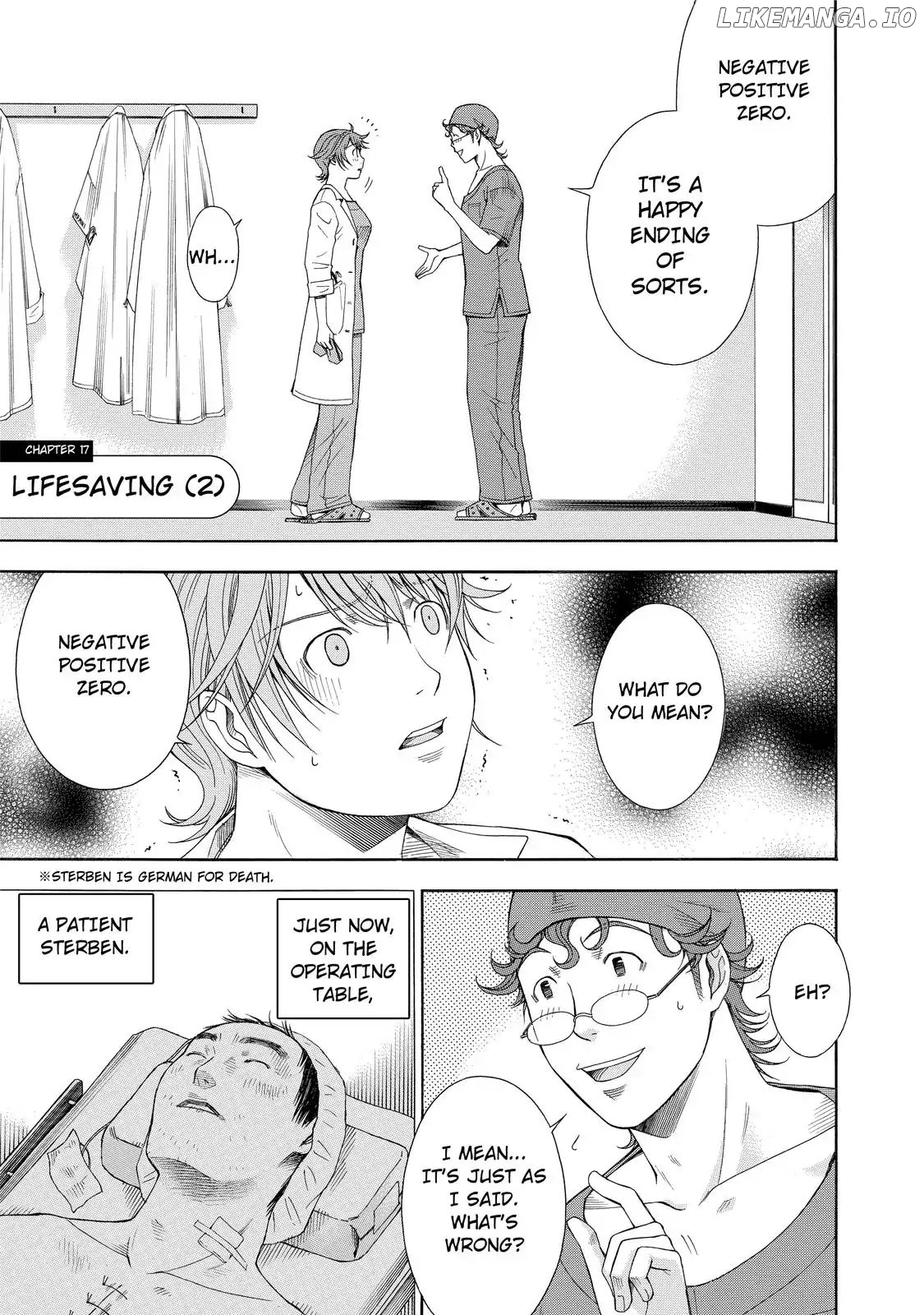 Anesthesiologist Hana chapter 17 - page 1