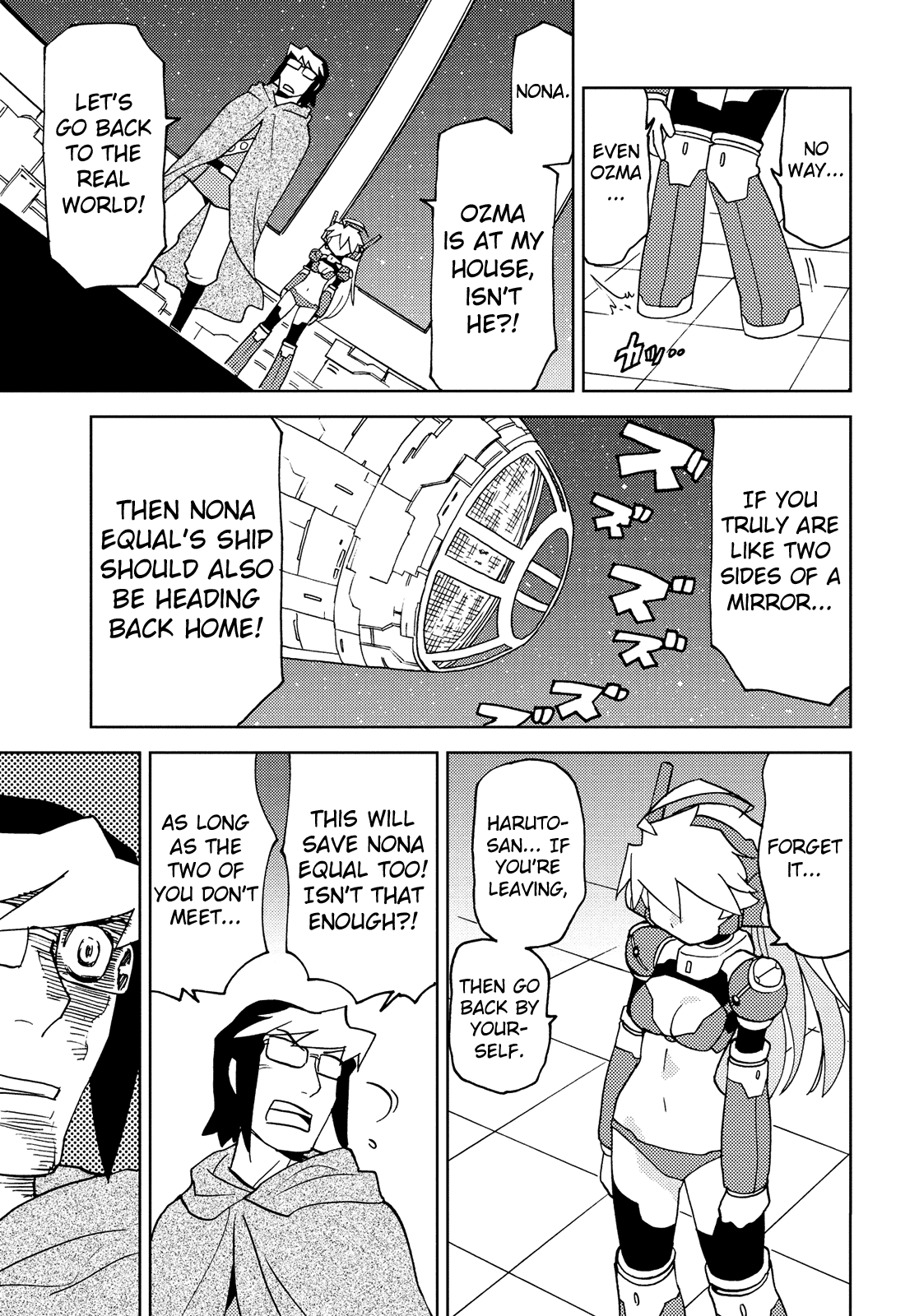 Choukadou Girl 1/6 chapter 45 - page 9