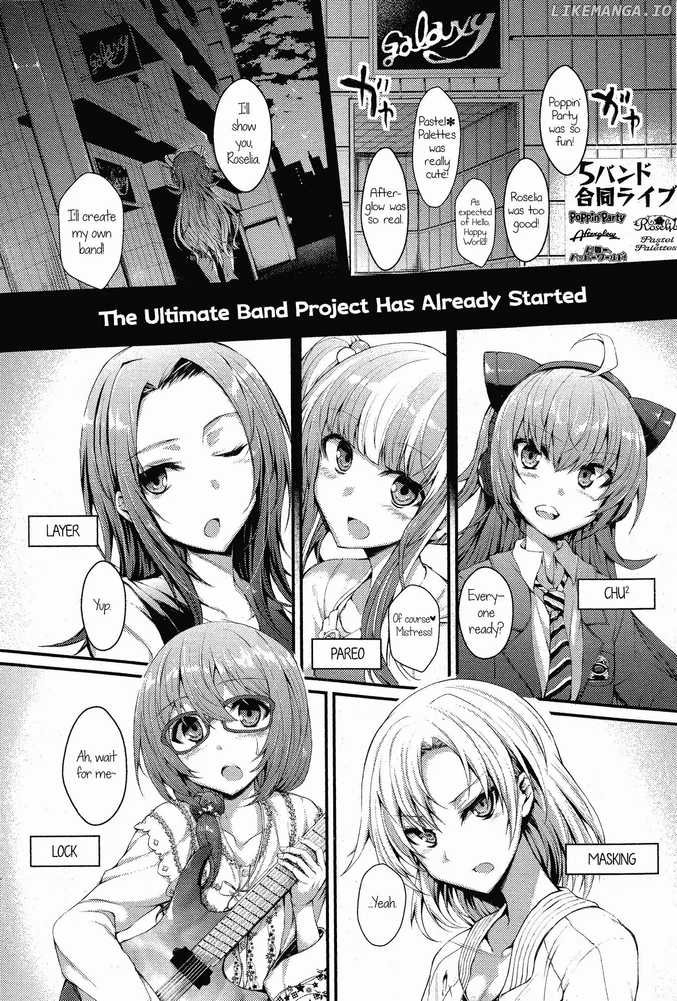BanG Dream! - RAiSe! The story of my music chapter 0.1 - page 4