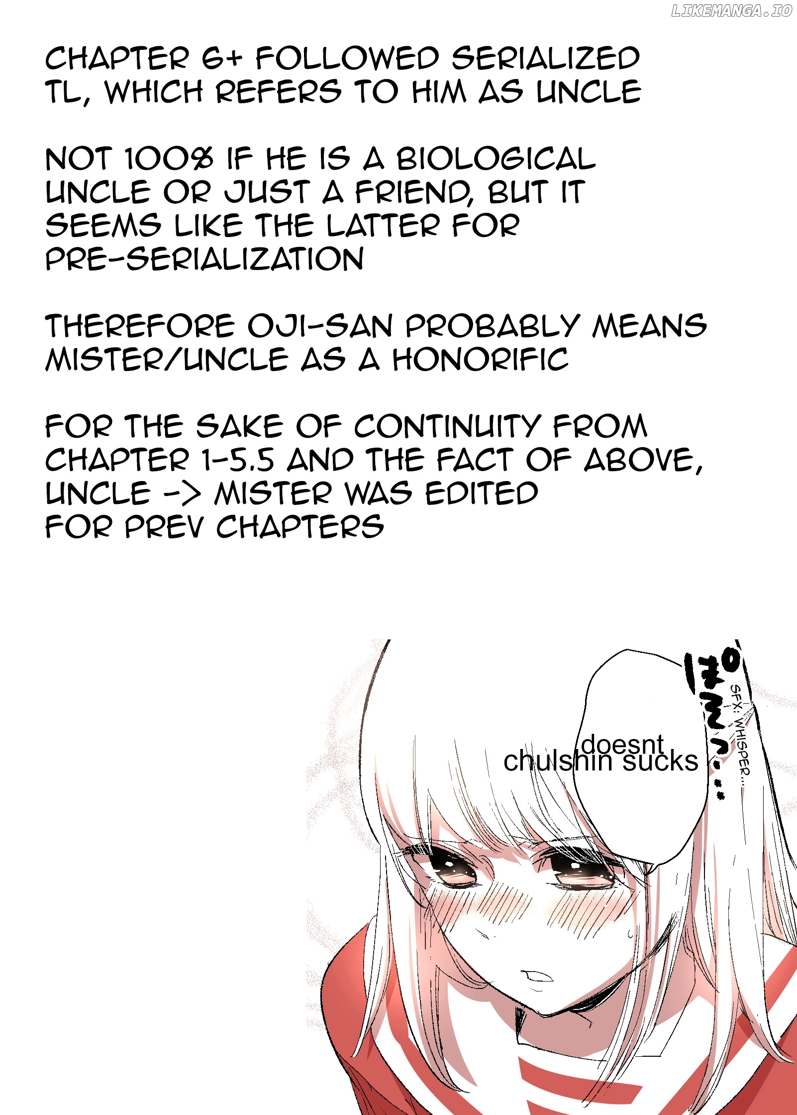 A Manga Where An Old Man Teaches Bad Things To A ●-School Girl chapter 10 - page 3