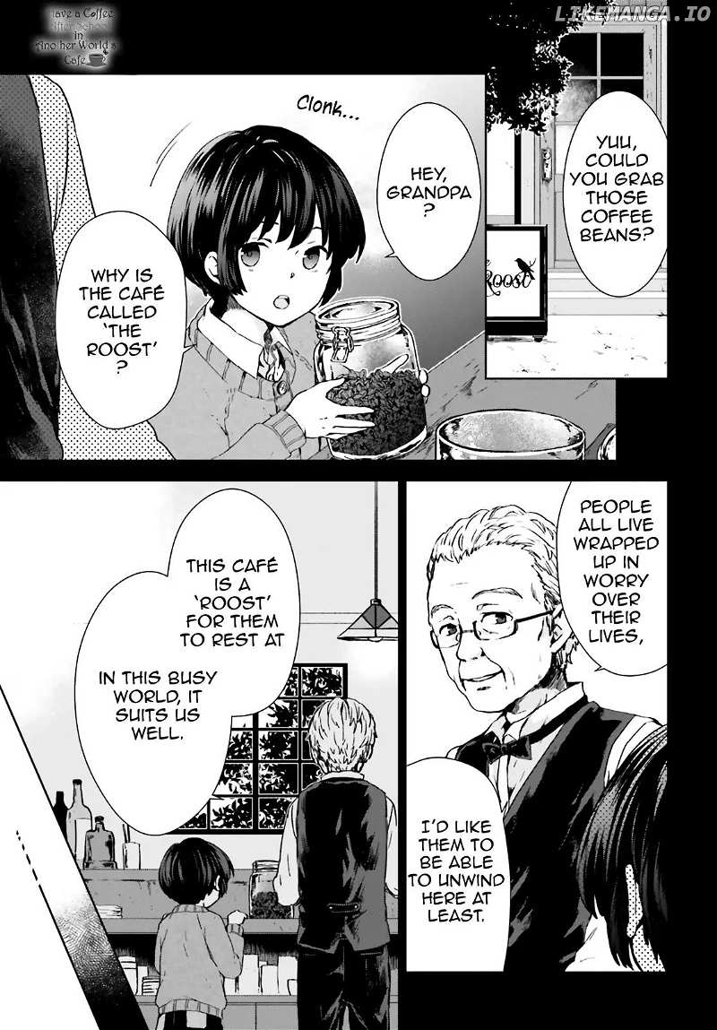 Have a Coffee After School, In Another World’s Café chapter 2 - page 1