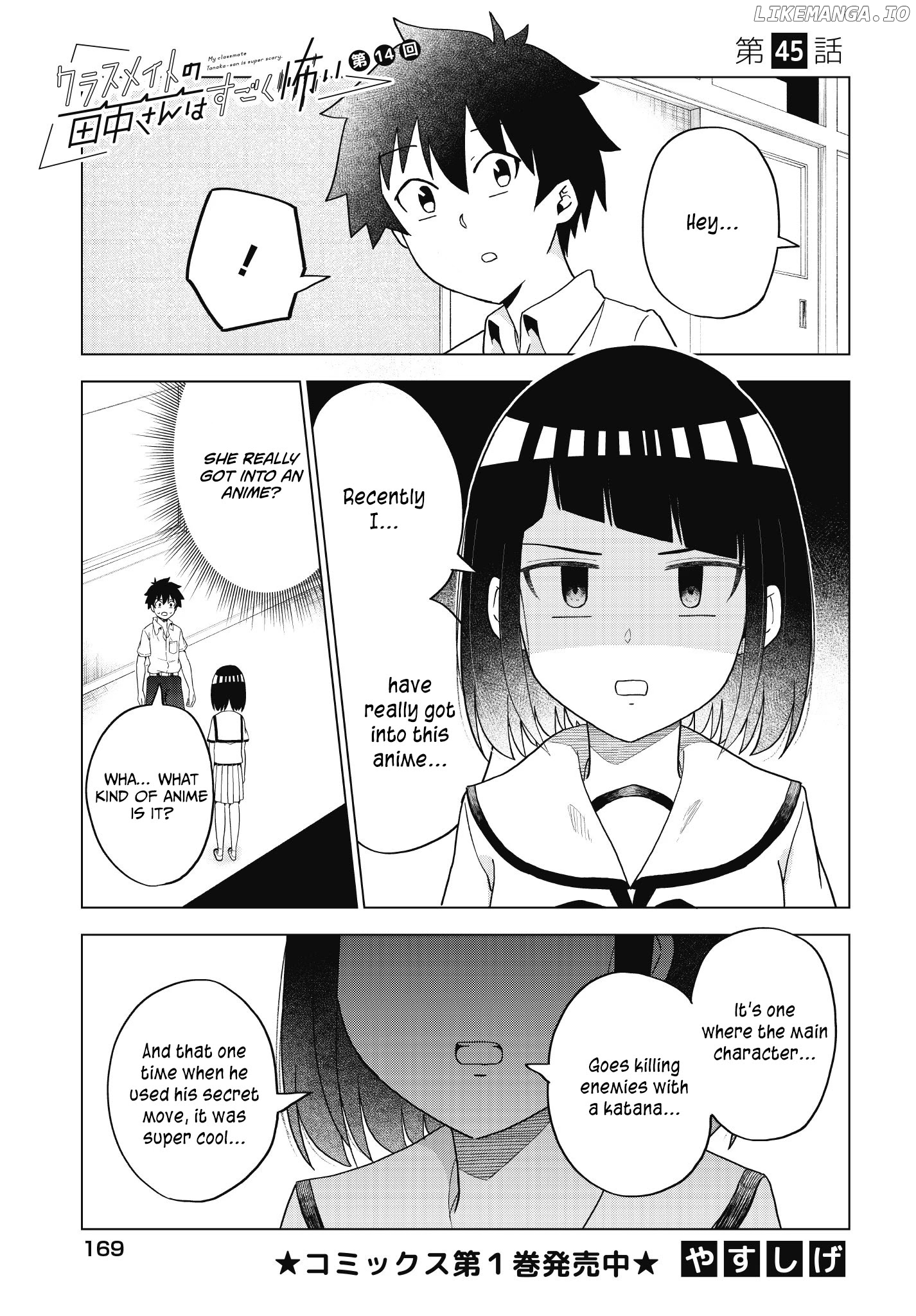 my Classmate Tanaka-San is Super Scary chapter 45 - page 2