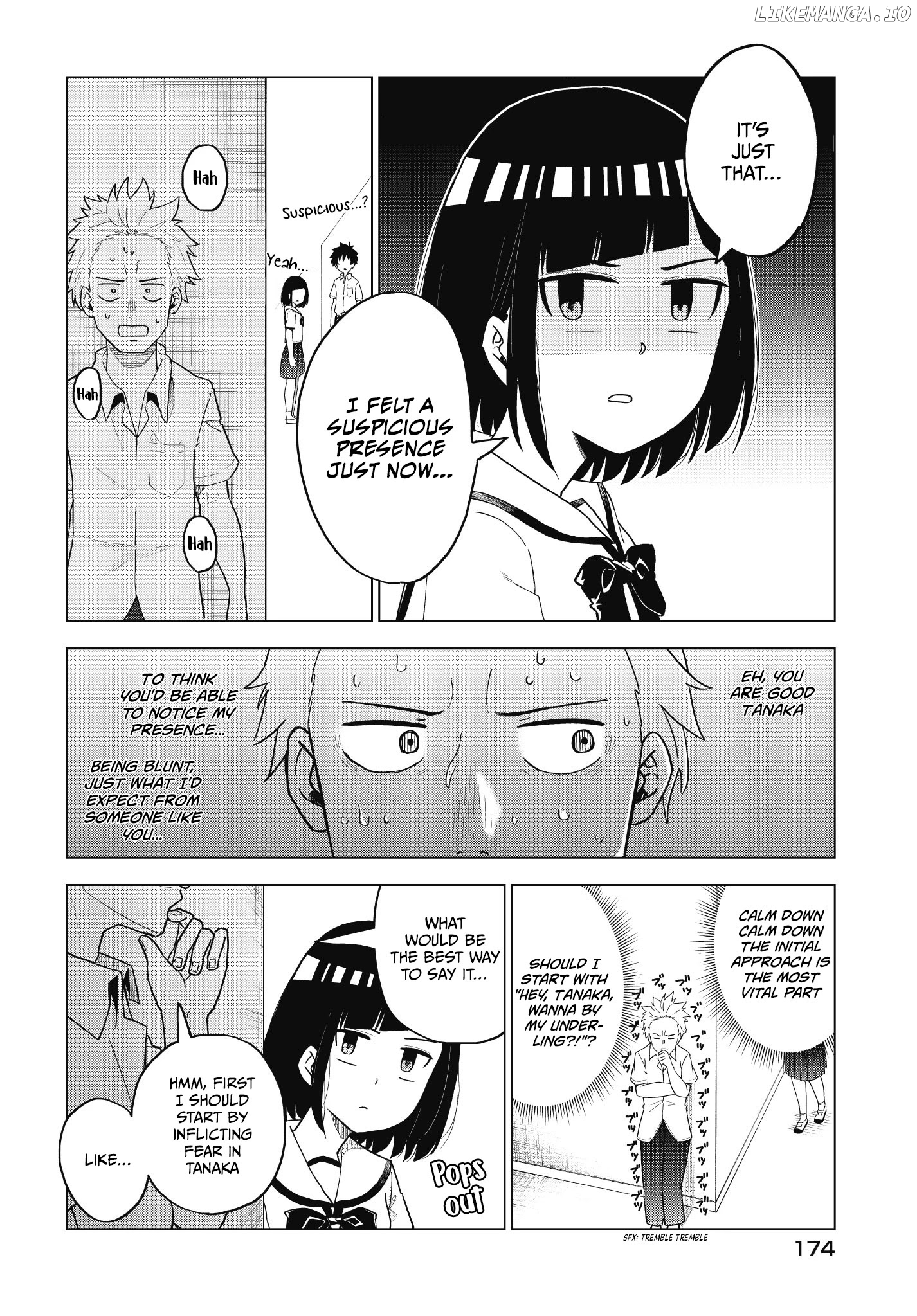 my Classmate Tanaka-San is Super Scary chapter 46 - page 3