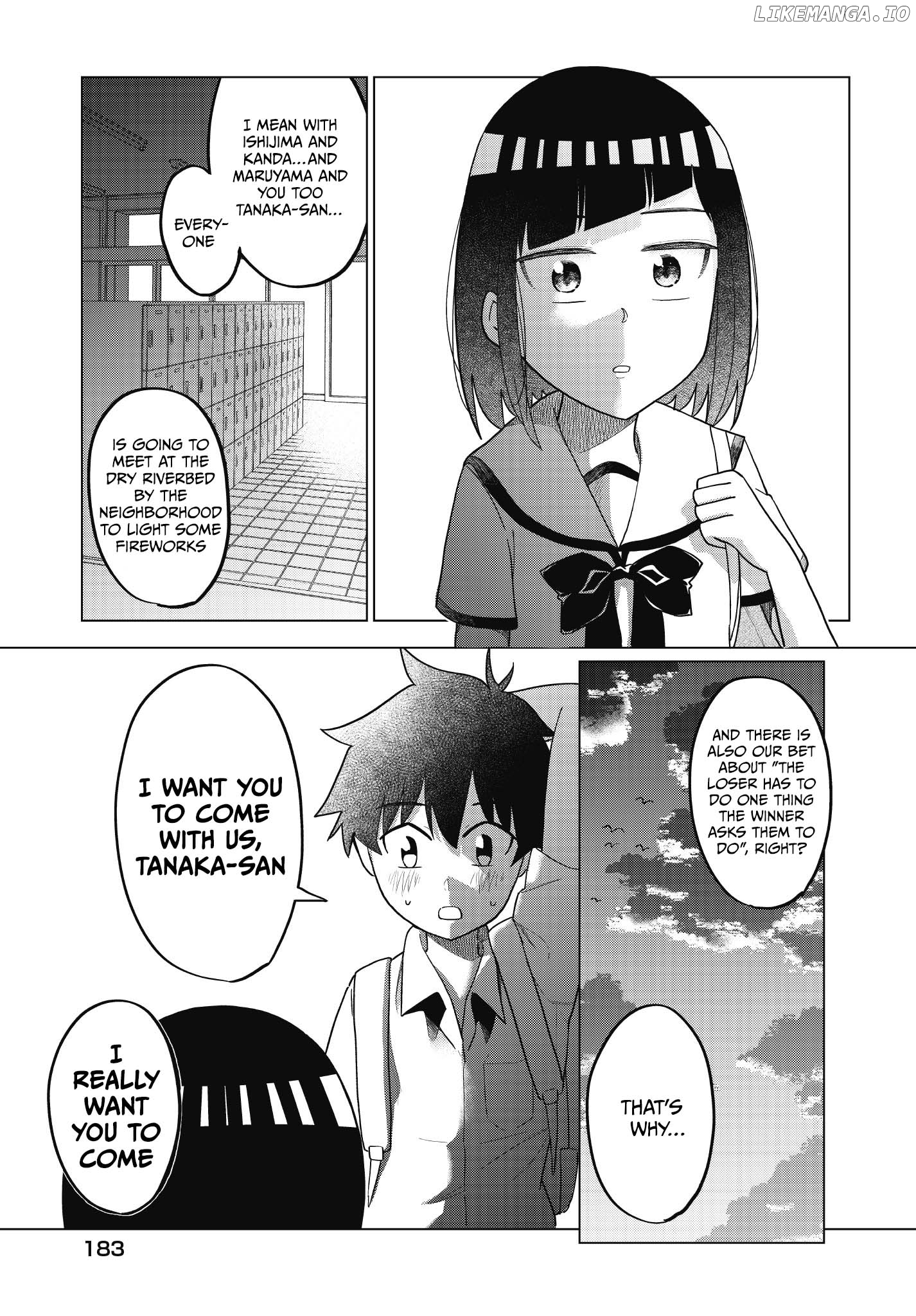 my Classmate Tanaka-San is Super Scary chapter 54 - page 10