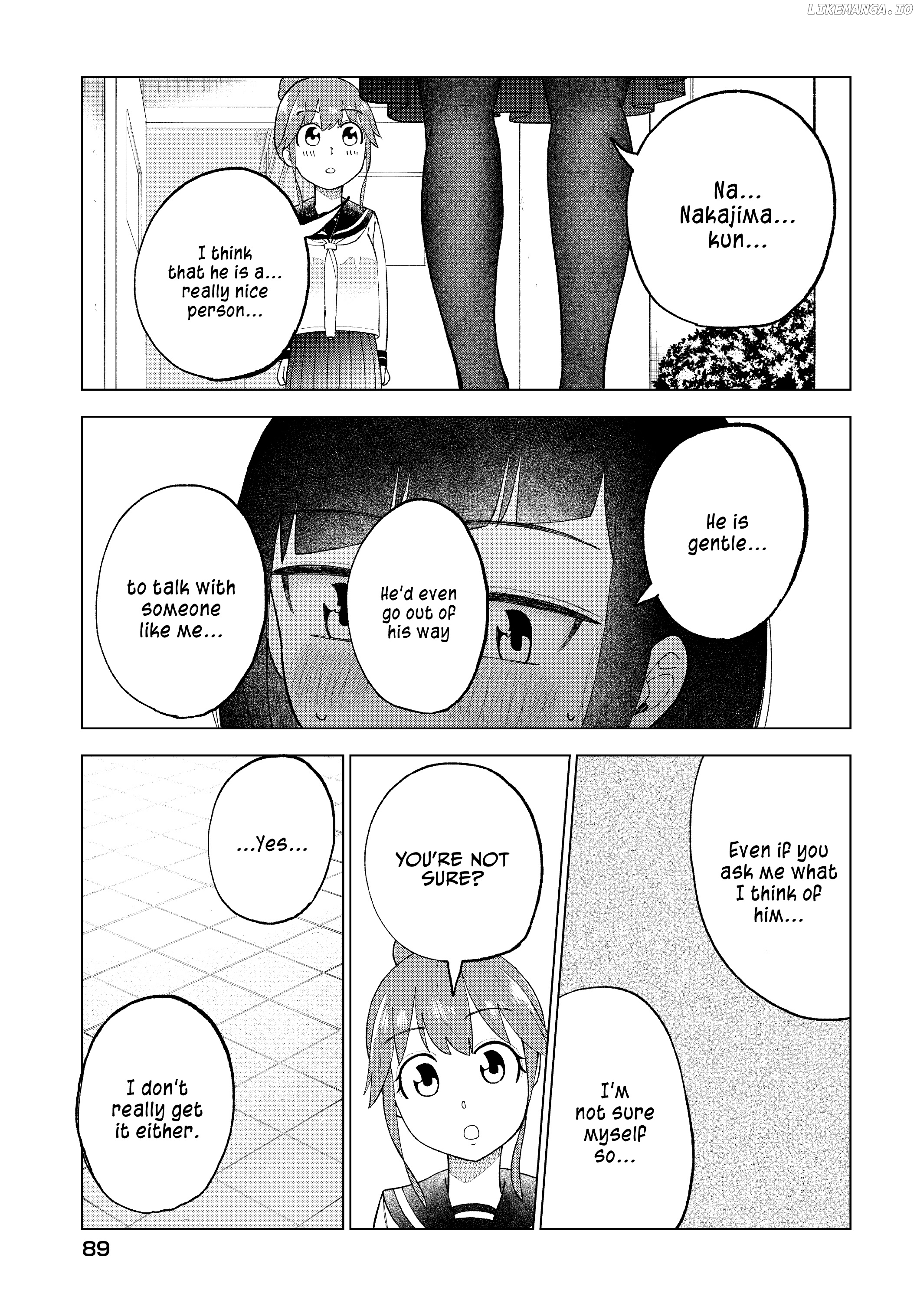 my Classmate Tanaka-San is Super Scary chapter 37 - page 4