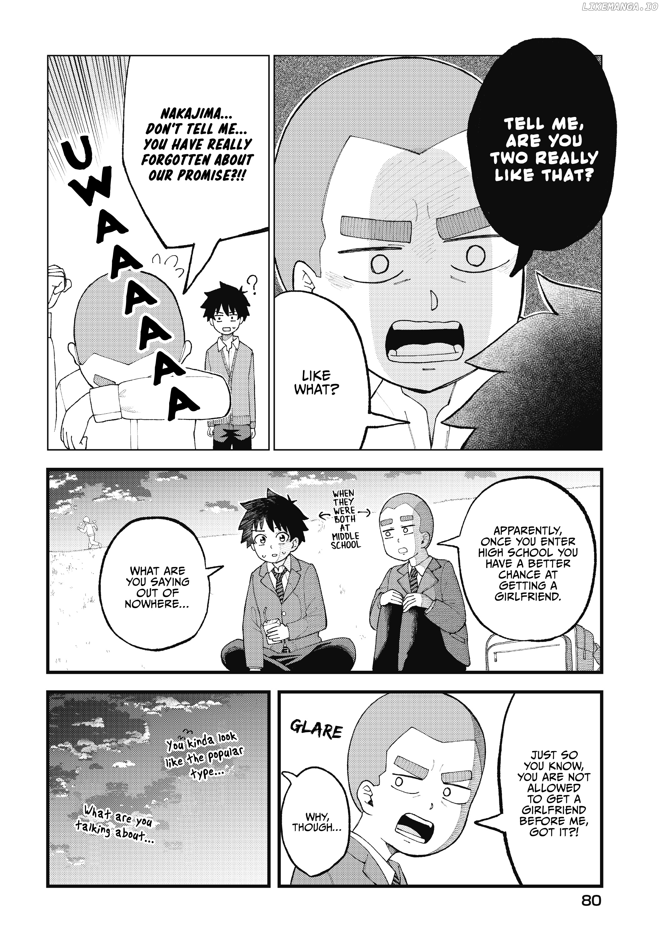 my Classmate Tanaka-San is Super Scary chapter 35 - page 3