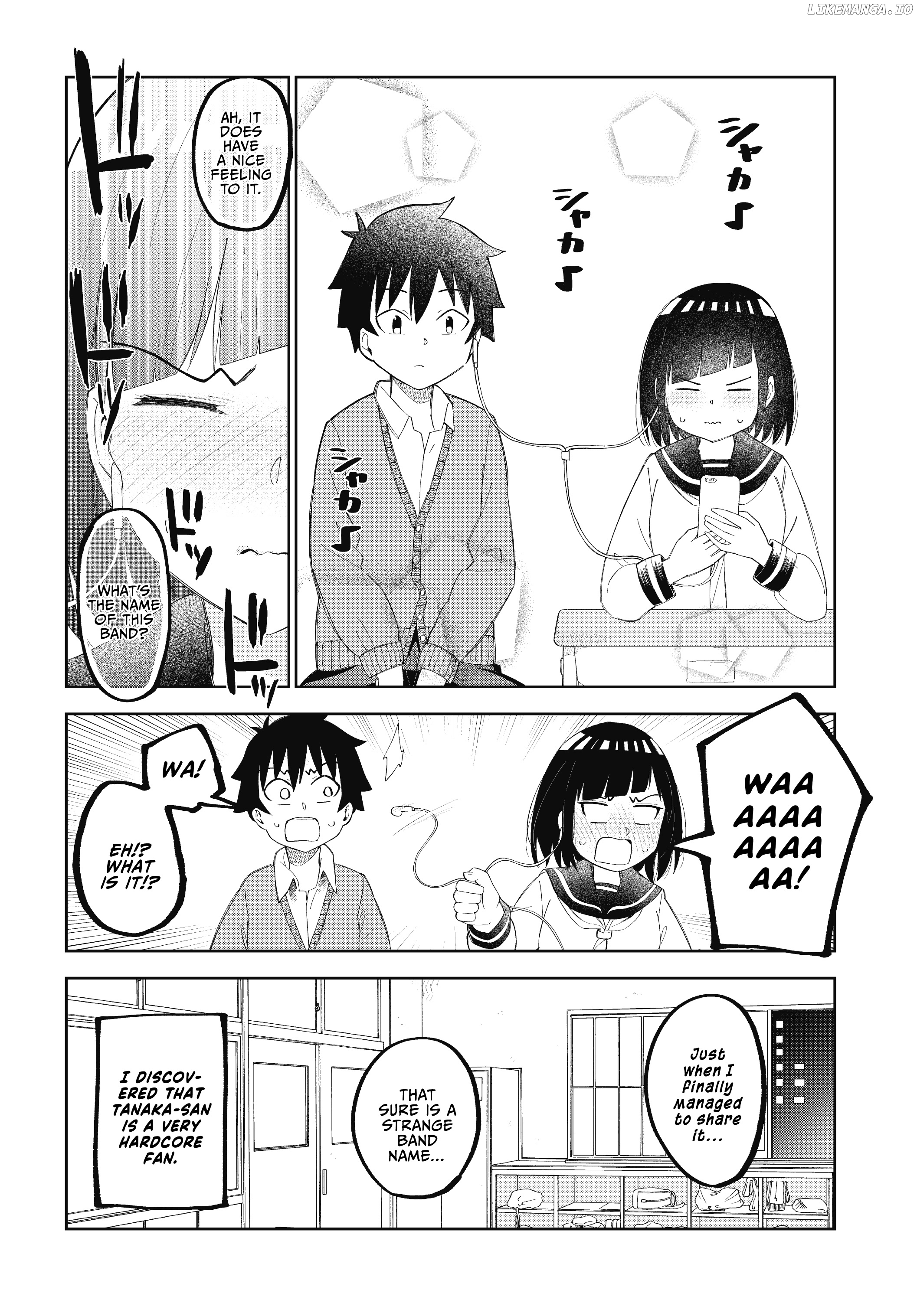 my Classmate Tanaka-San is Super Scary chapter 21 - page 5