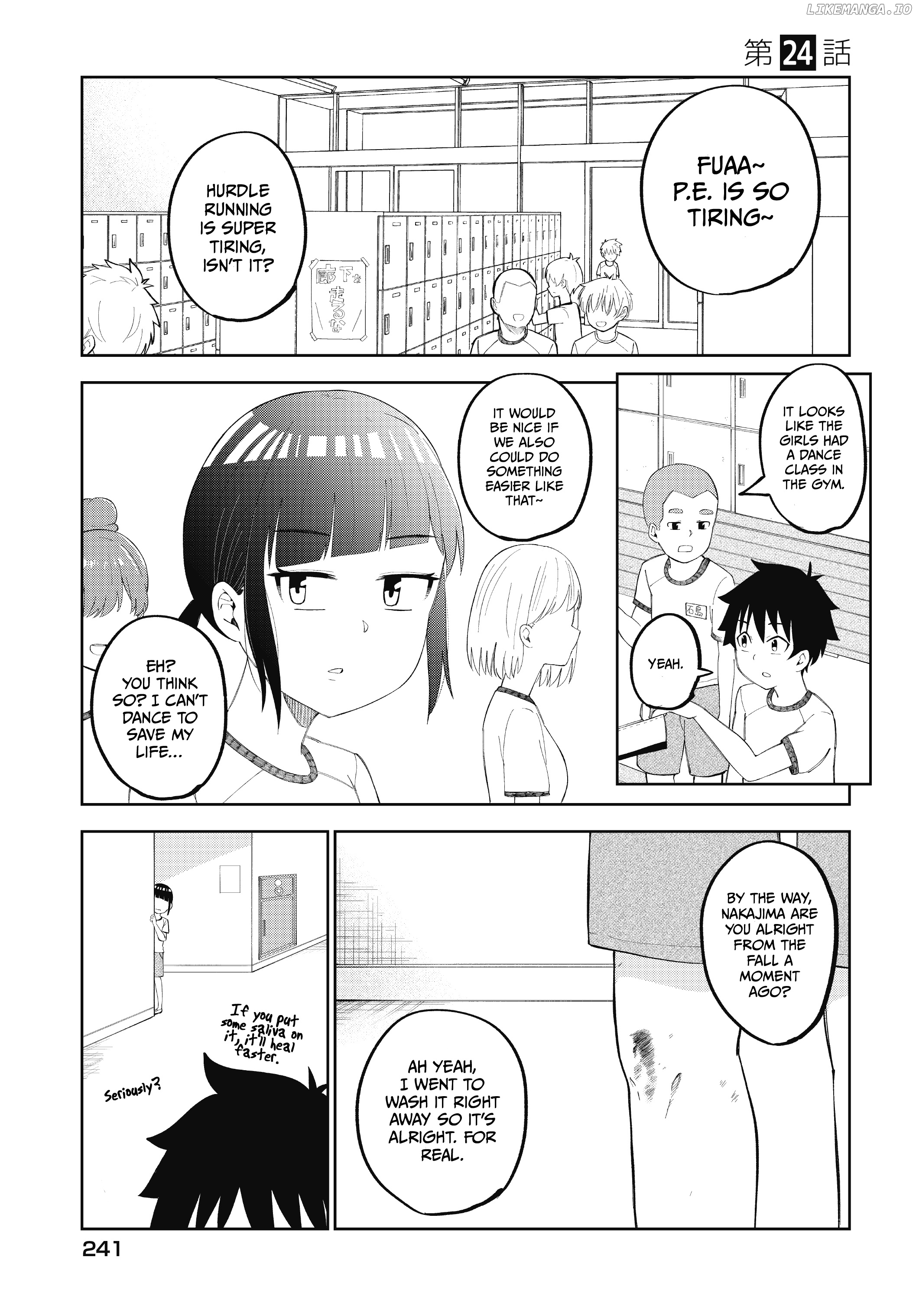 my Classmate Tanaka-San is Super Scary chapter 24 - page 2