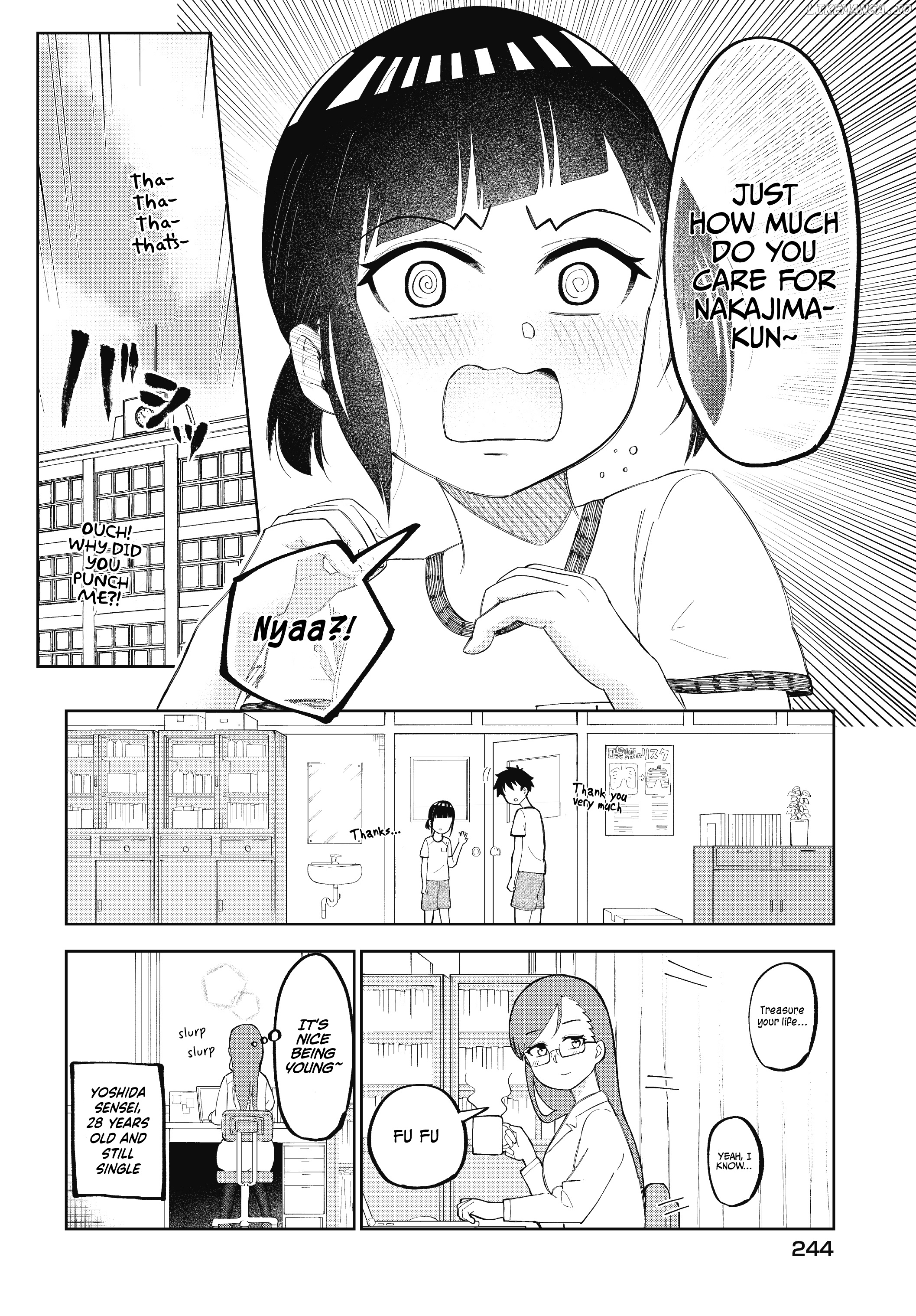 my Classmate Tanaka-San is Super Scary chapter 24 - page 5