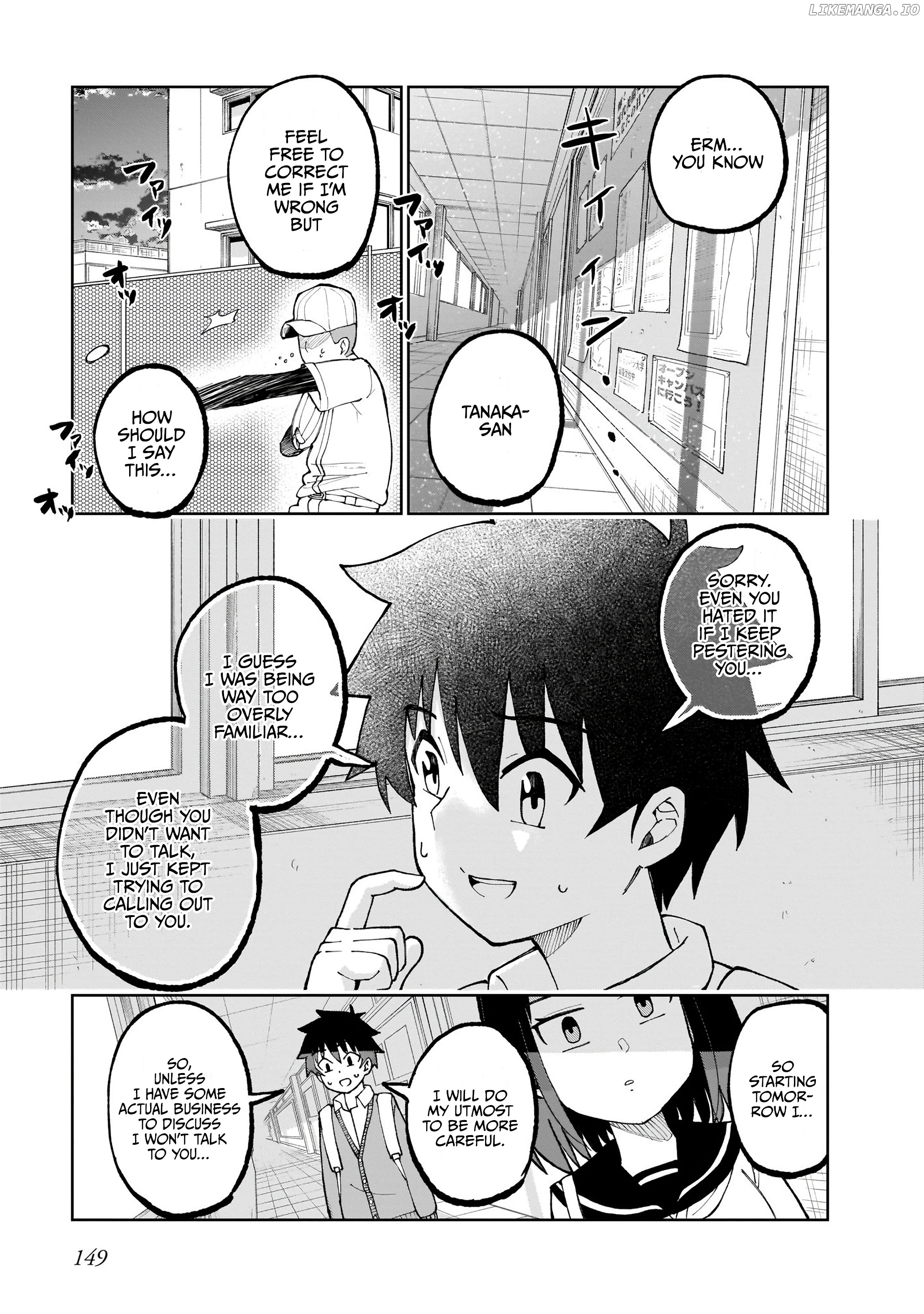 my Classmate Tanaka-San is Super Scary chapter 26 - page 12