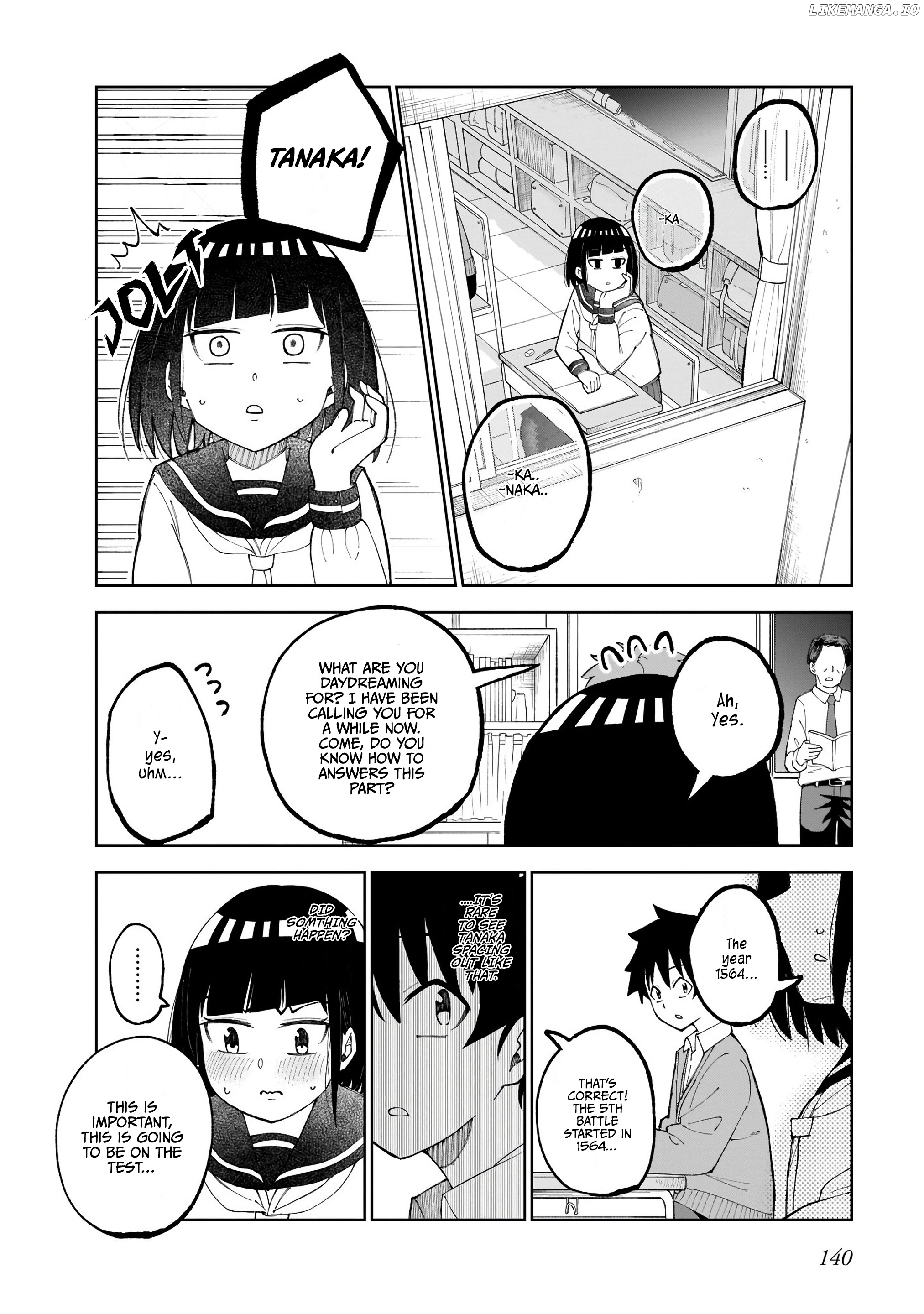 my Classmate Tanaka-San is Super Scary chapter 26 - page 3