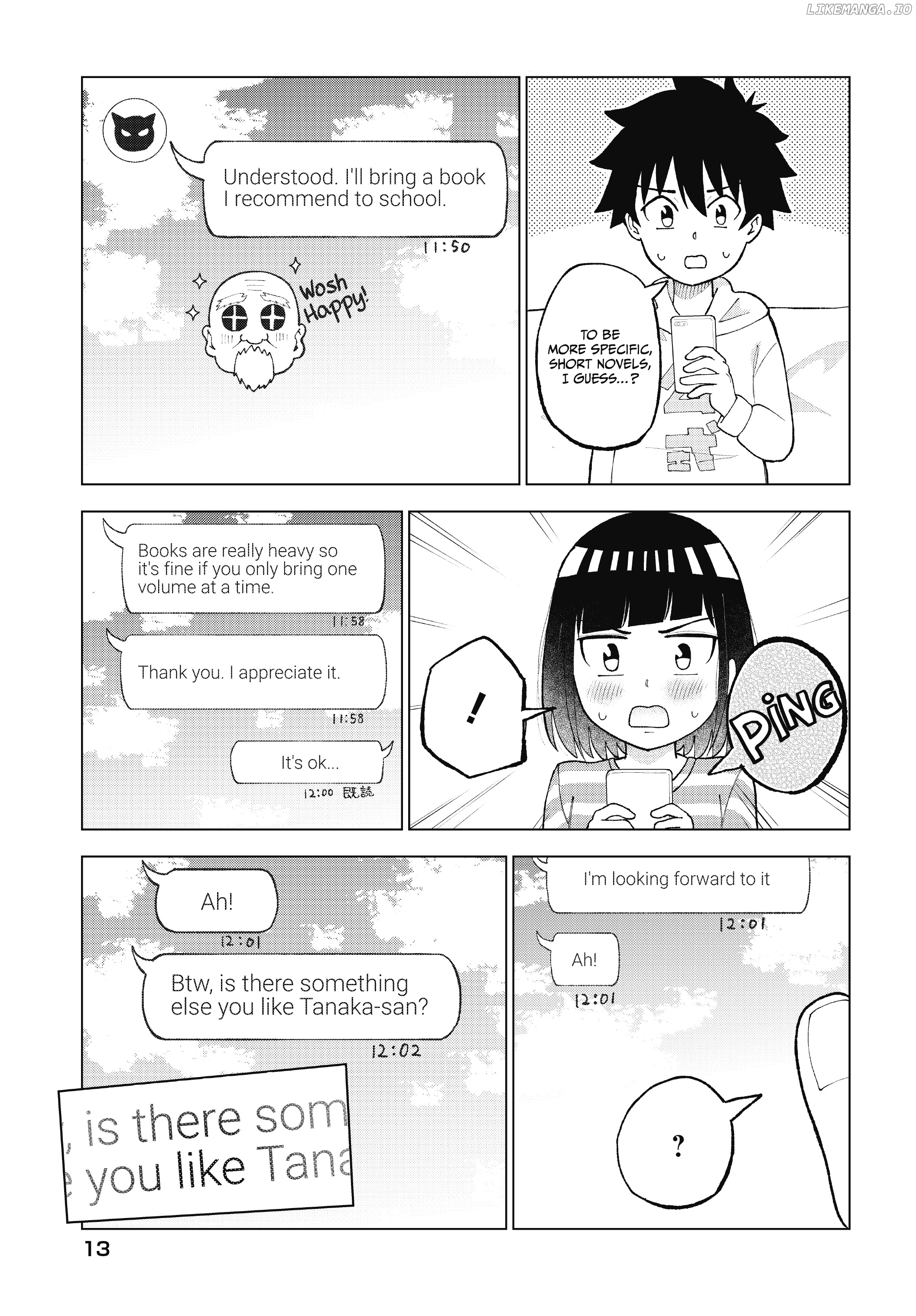 my Classmate Tanaka-San is Super Scary chapter 32 - page 4