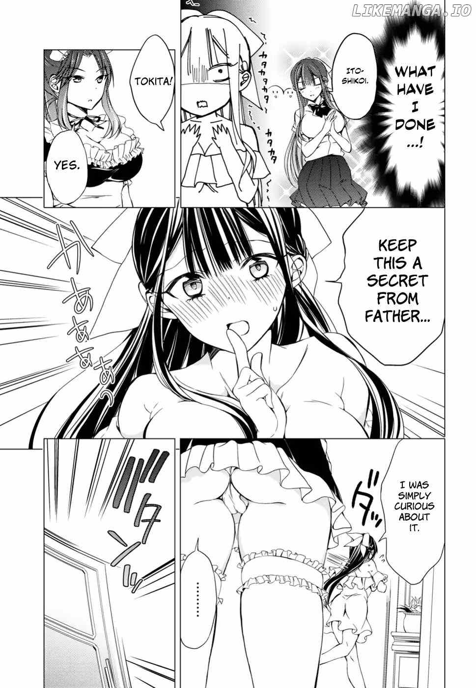 The Secret Etiquette Of Lady Takashima. chapter 6 - page 13