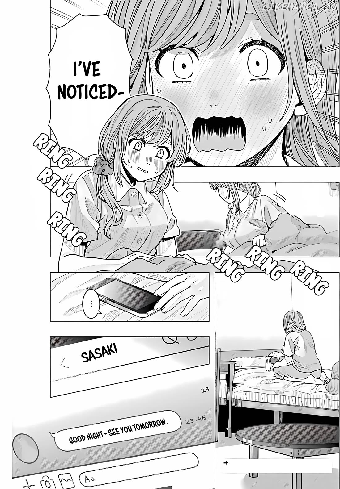 "nobukuni-San" Does She Like Me? chapter 28 - page 4