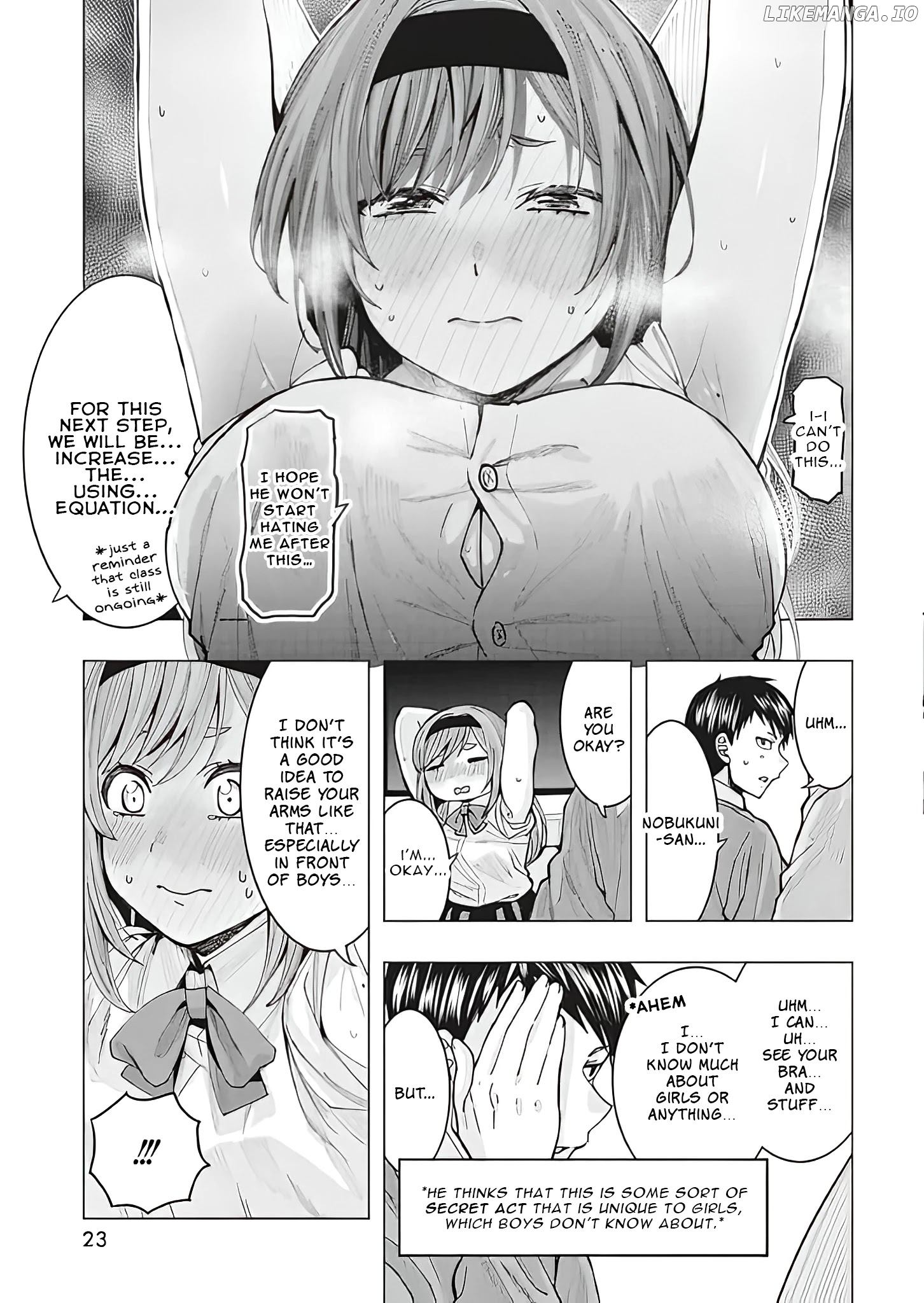 "nobukuni-San" Does She Like Me? chapter 1 - page 13