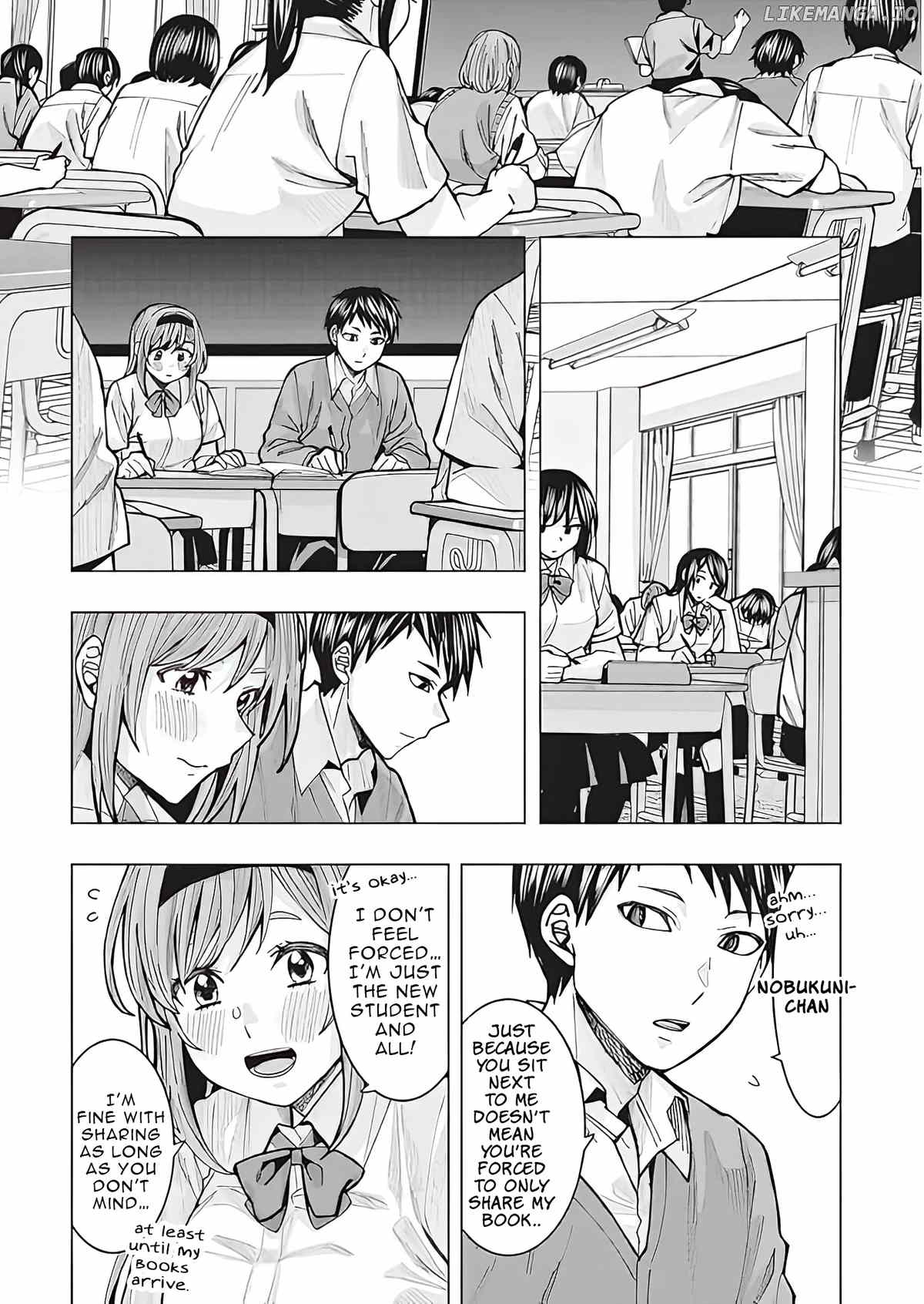 "nobukuni-San" Does She Like Me? chapter 1 - page 6